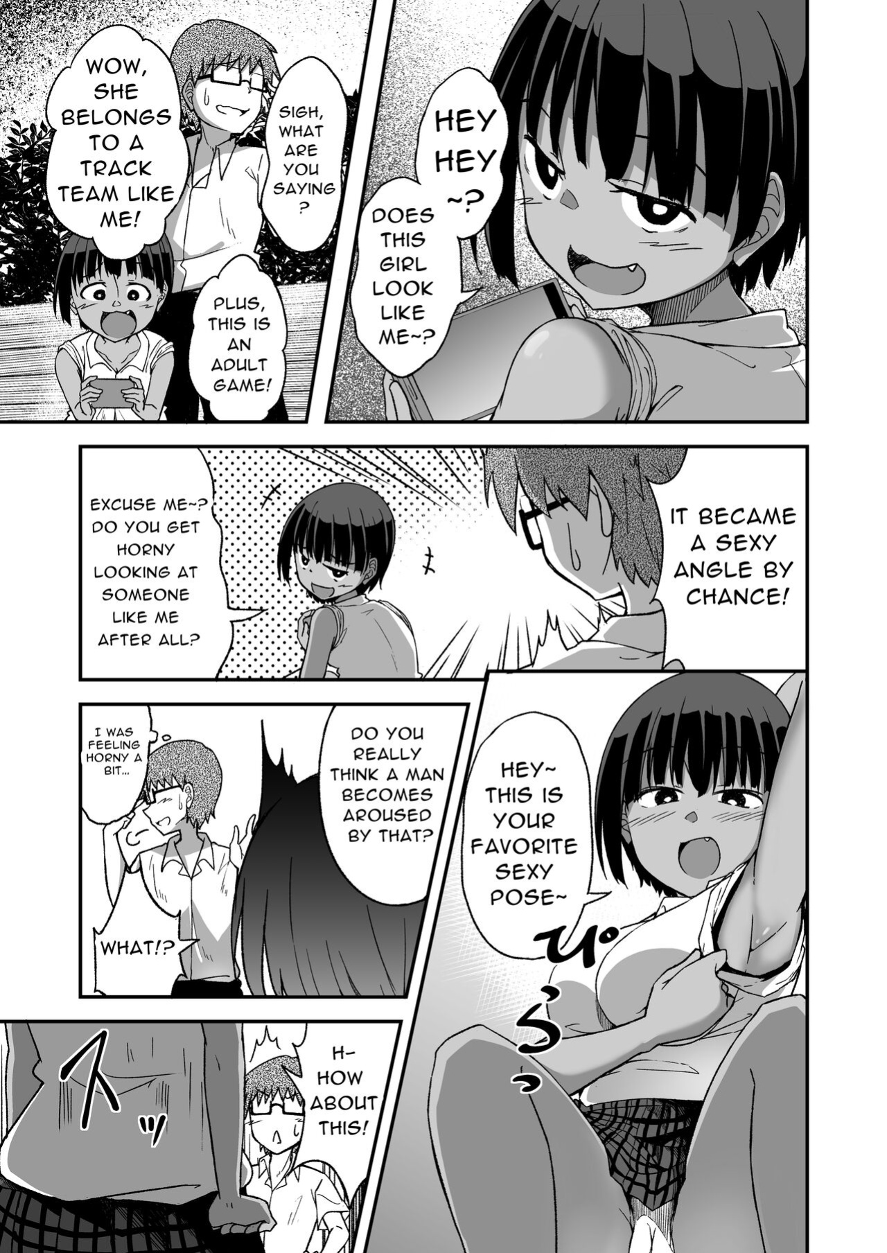 [Hanairo Momen (Dekigokoro)] Rikujoubu no Onna | The Track & Field Club Girl [Black Raven]