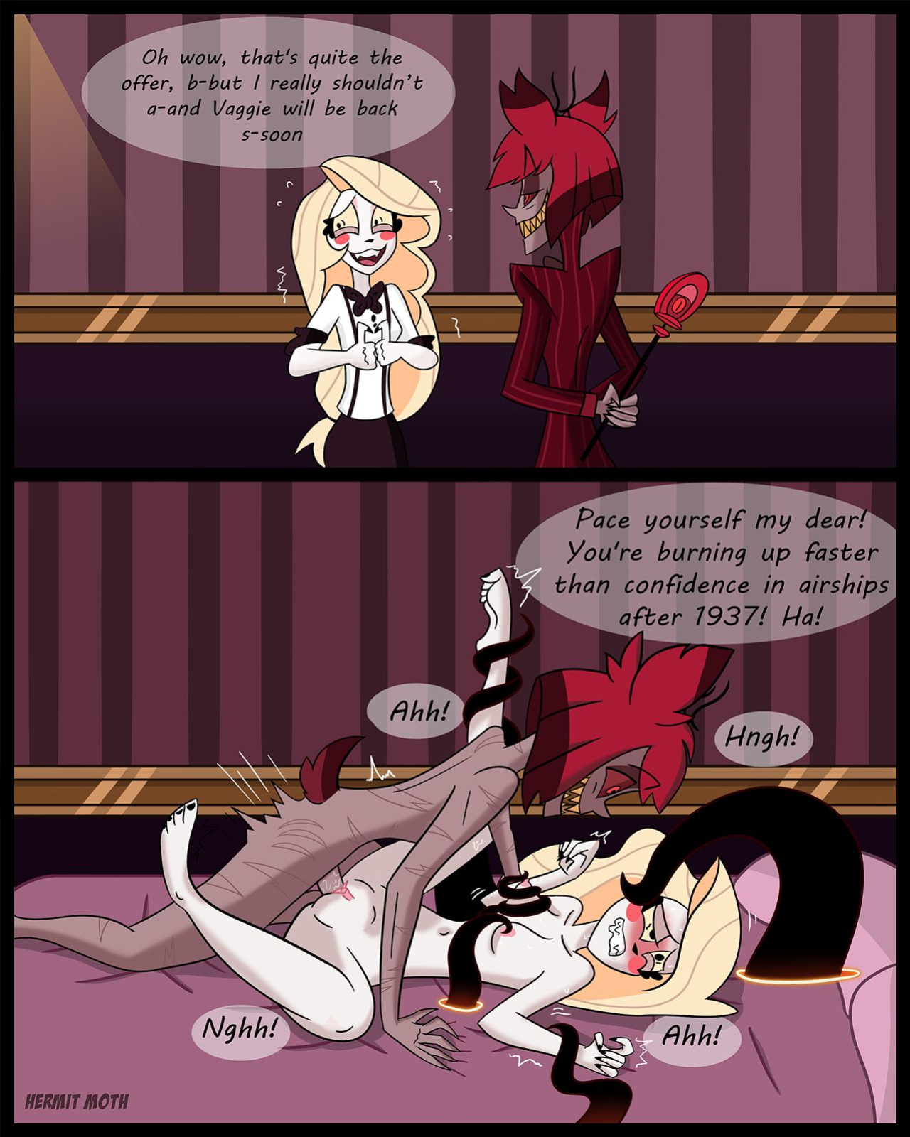 [HermitMoth] helluva Boss,hazbin hotel full story mix