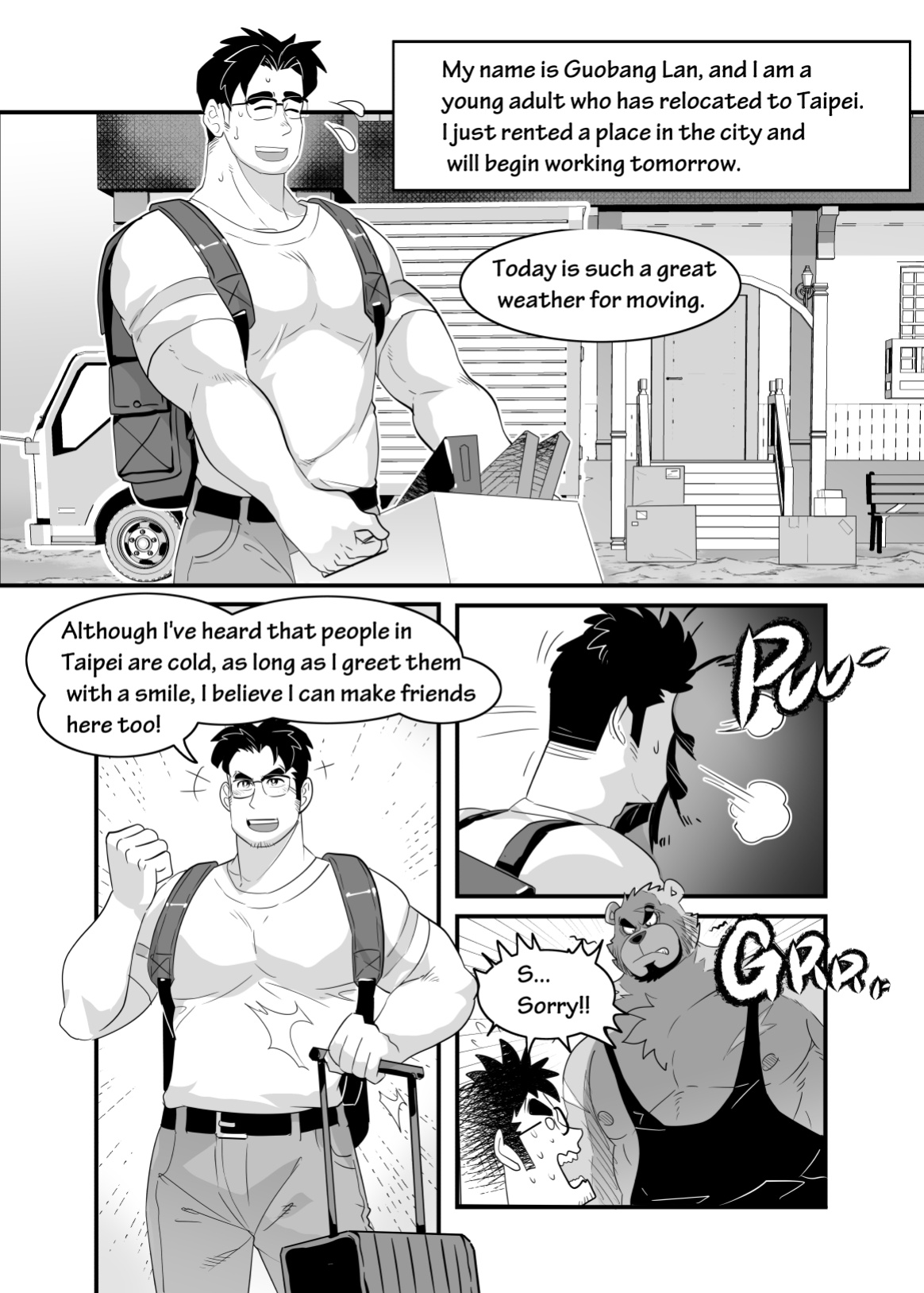 [Kuma Hachi] Straight Landlord and Gay Tenant
