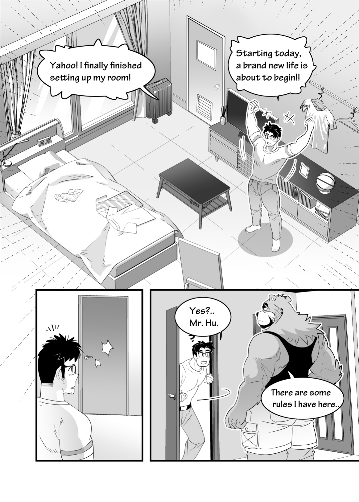 [Kuma Hachi] Straight Landlord and Gay Tenant