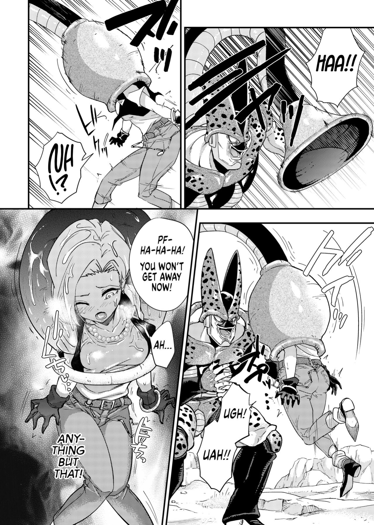[Ameiro Biscuit (Susuanpan)] Cell no Esa - ~Hansuu Hen~ | Cell's Feed ~Regurgitation~ (Dragon Ball Z) [MegaFagget]