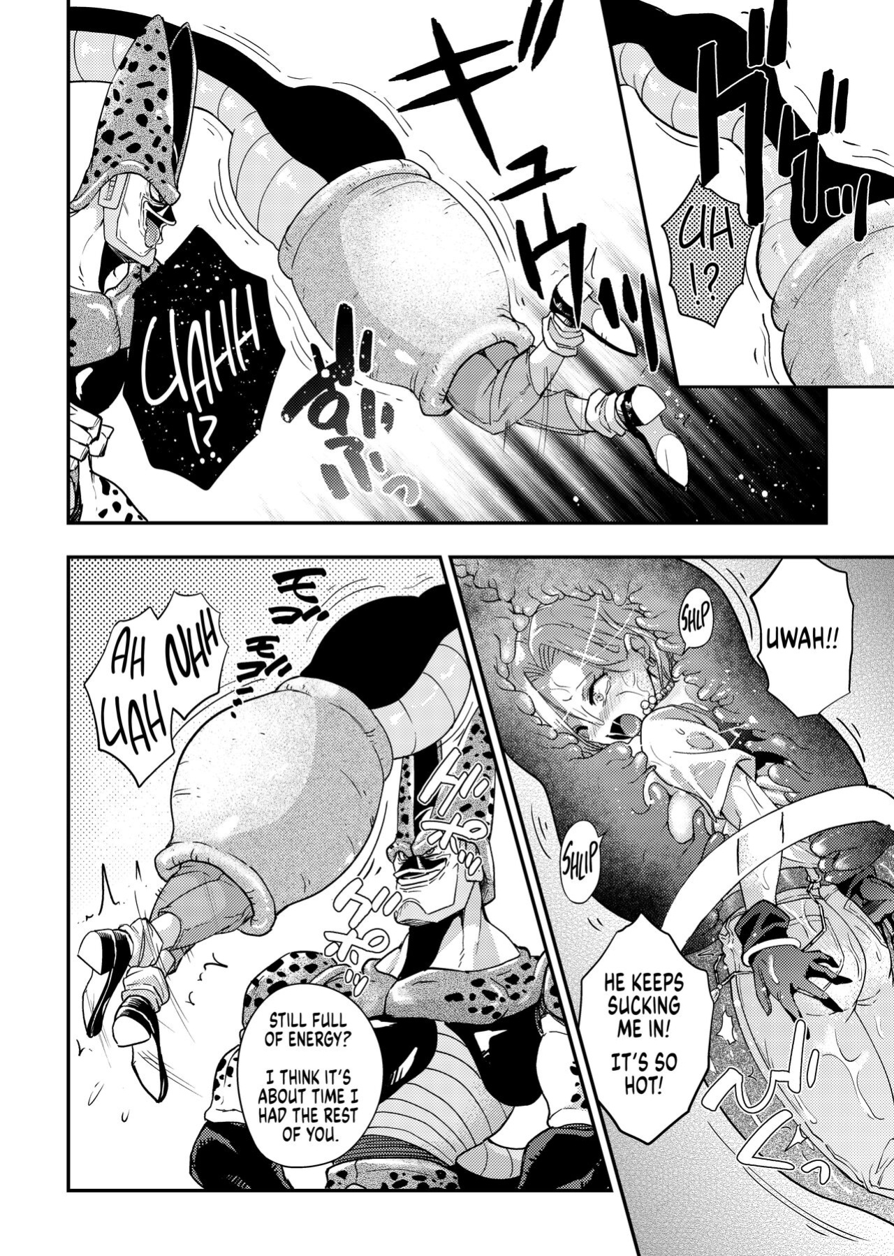 [Ameiro Biscuit (Susuanpan)] Cell no Esa - ~Hansuu Hen~ | Cell's Feed ~Regurgitation~ (Dragon Ball Z) [MegaFagget]