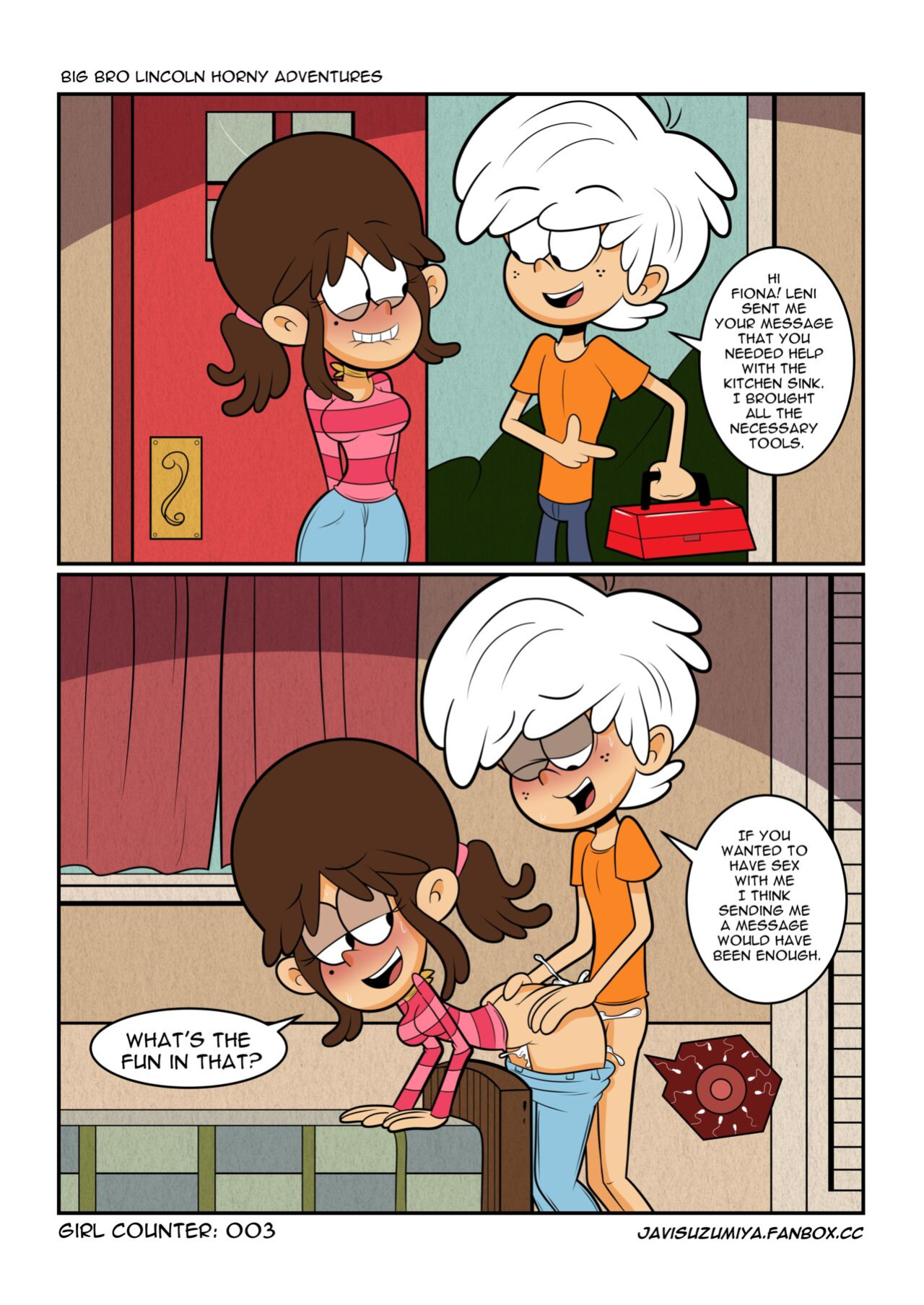 [JaviSuzumiya] Big Bro Lincoln's Horny Adventures (The Loud House)