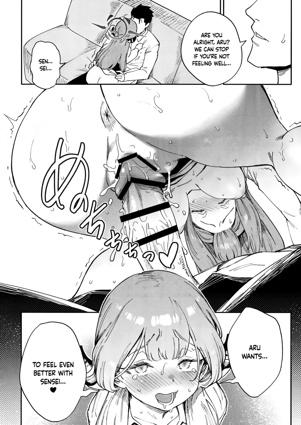 (C102) [Chouzankai (TER)] Sensei to Seito no Kankei tte Konna ni mo Open nanoo!? | Are Teacher-Student Relationships This Open?! (Blue Archive) [Douzo Lad Translations]