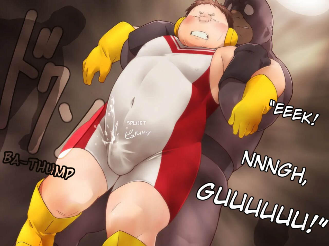 [Magumani (Maguma Taishi)] Eightron ~Chubby Boy Hero Humiliation Volume~