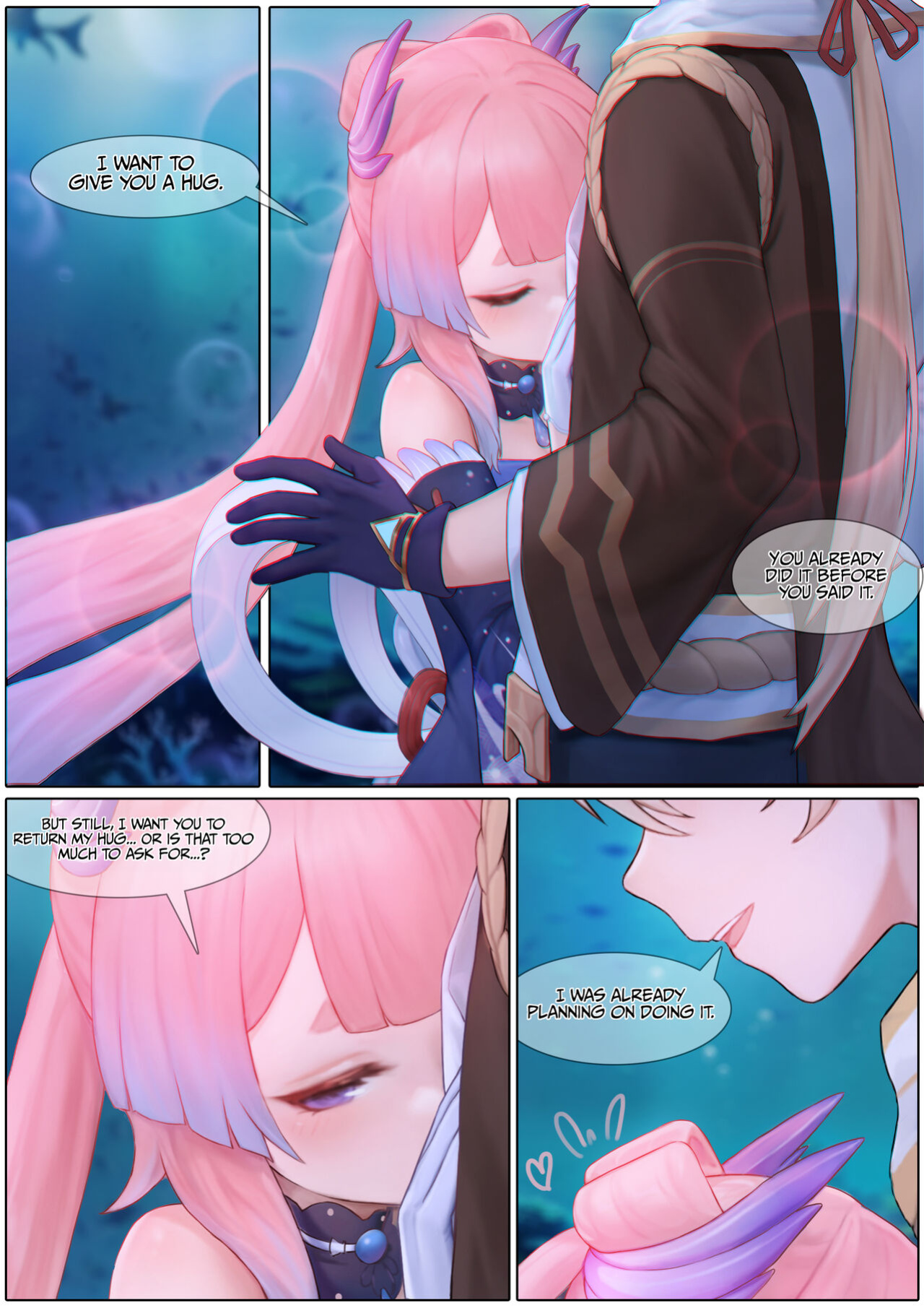 [Reikoku na Haizara] Flustered Kokomi (Genshin Impact) [LunaticSeibah + Papo41]