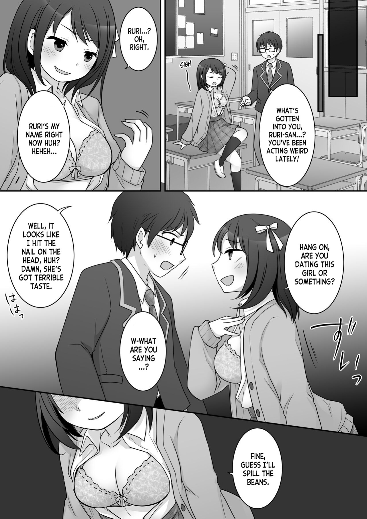 [TSF Mousou Chikusekijo (Kuratsuka Riko)] Furyou in Kanojo ~Boku no Kanojo no Karada wa Furyou Otoko (Aitsu) ni Nottoraremashita ~ [desudesu]