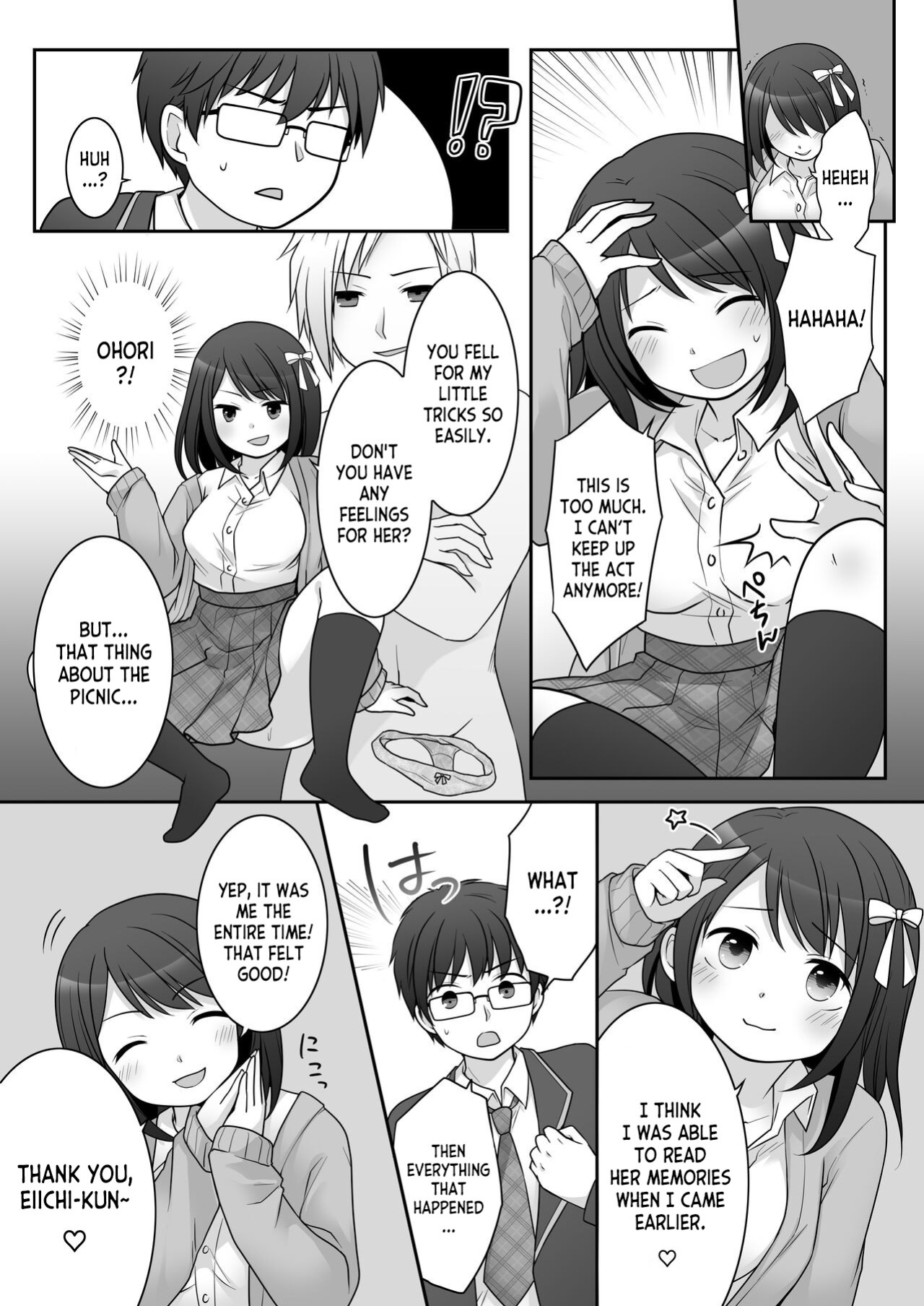 [TSF Mousou Chikusekijo (Kuratsuka Riko)] Furyou in Kanojo ~Boku no Kanojo no Karada wa Furyou Otoko (Aitsu) ni Nottoraremashita ~ [desudesu]