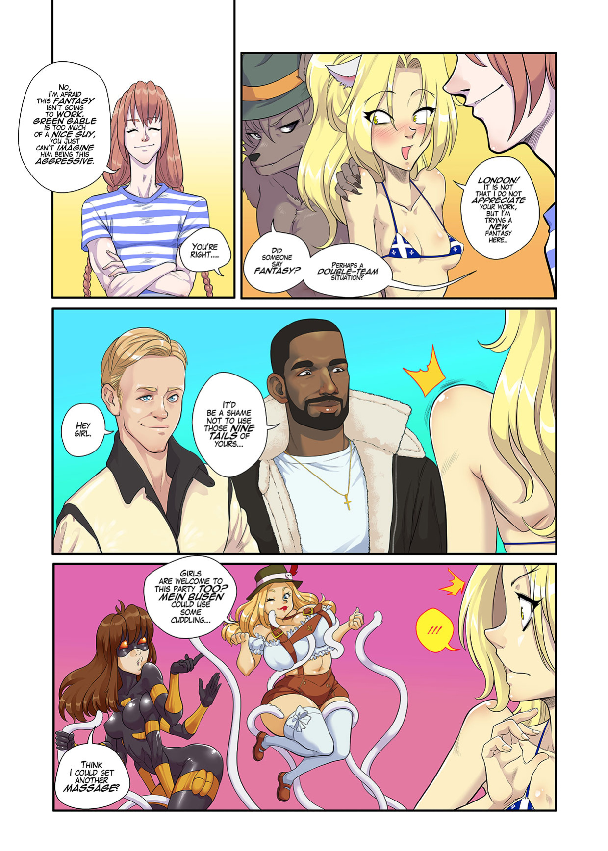 Katt x Gabe (Spinnerette)