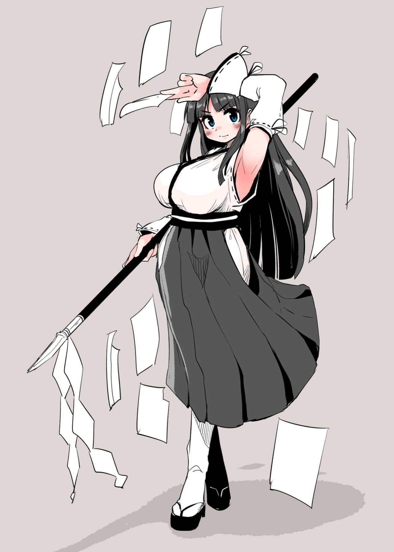 [Suzunomoku] Miko and The Tentacle Demon