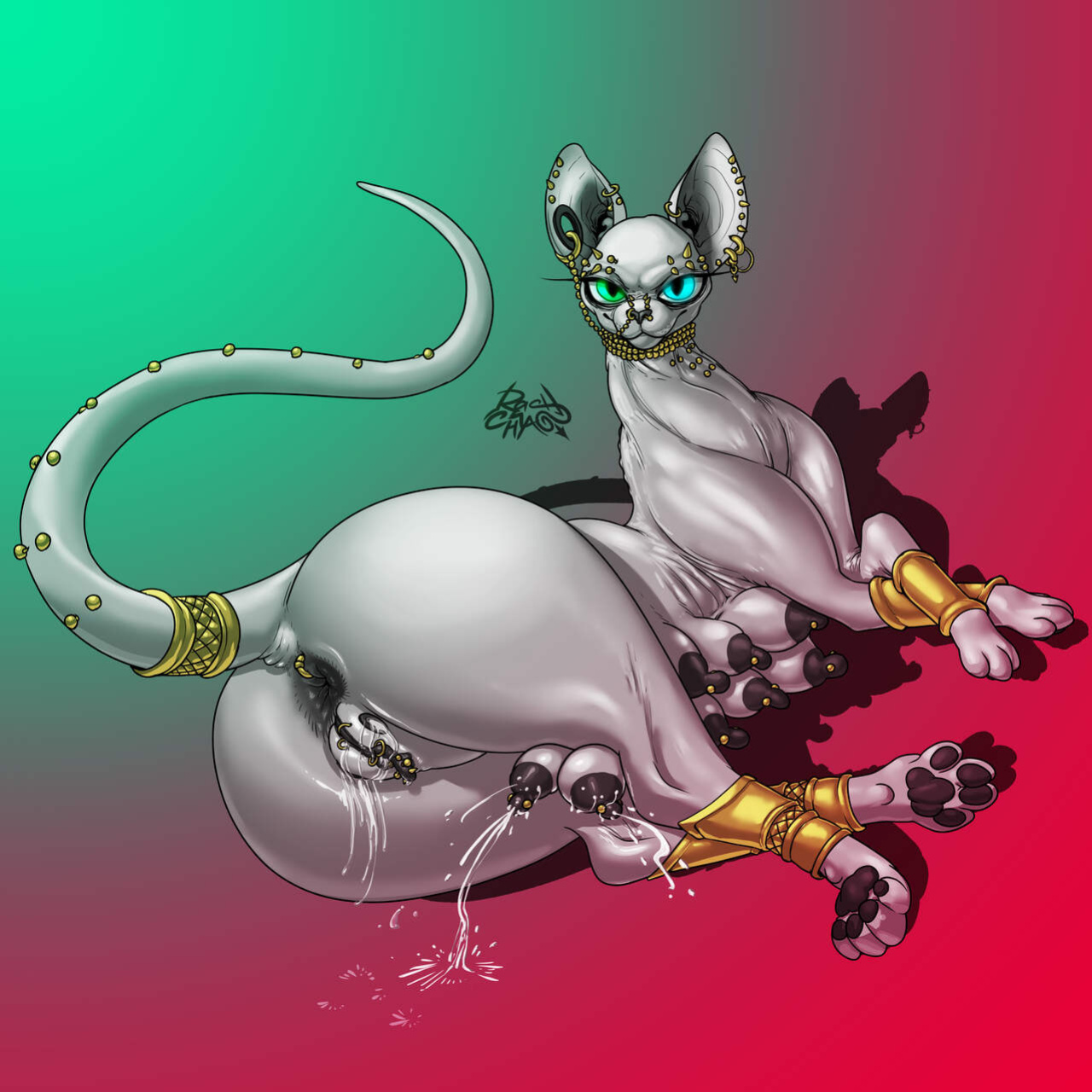 [RashChaos] Sphynx Cat Of Ulthar (Cthulhu Mythos)