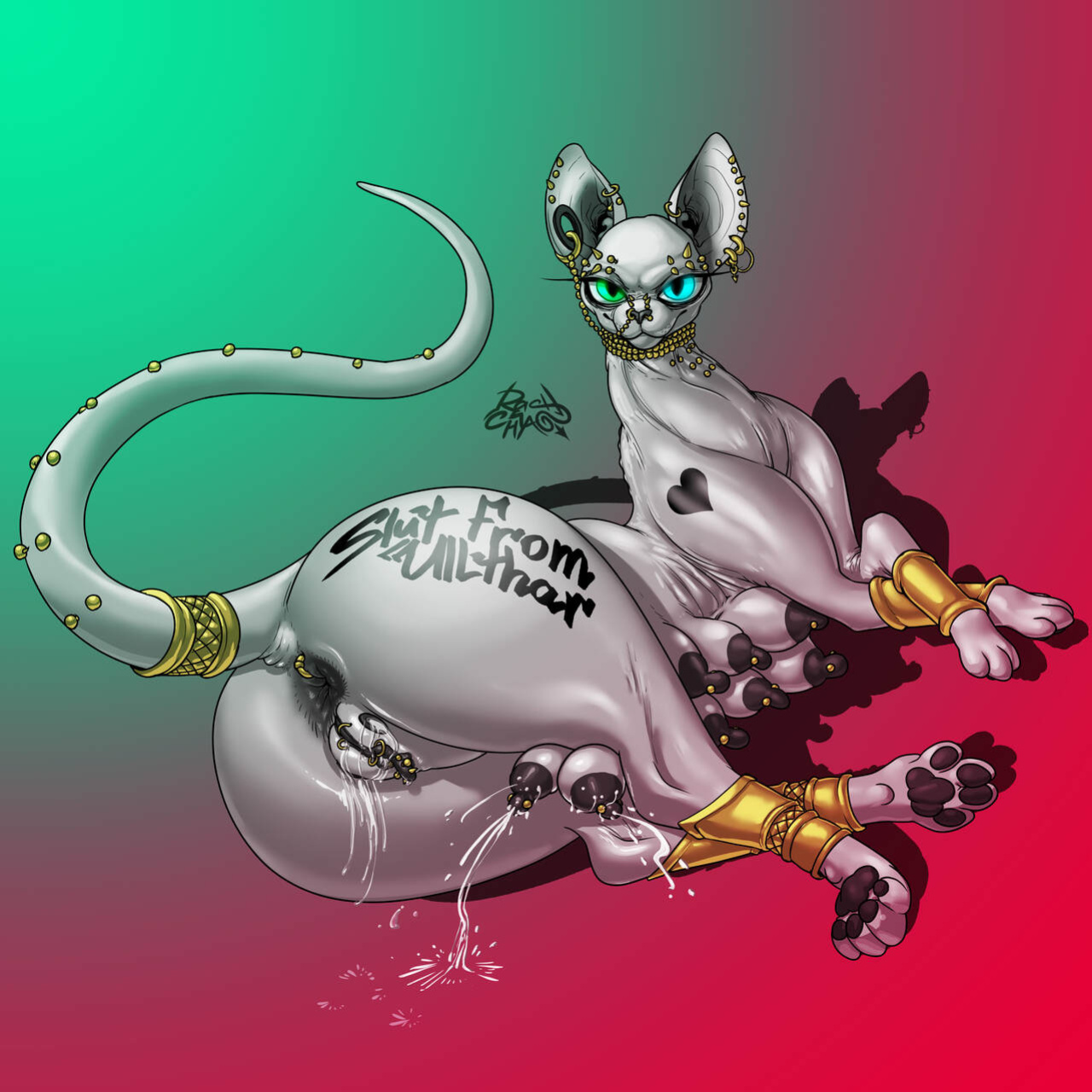 [RashChaos] Sphynx Cat Of Ulthar (Cthulhu Mythos)