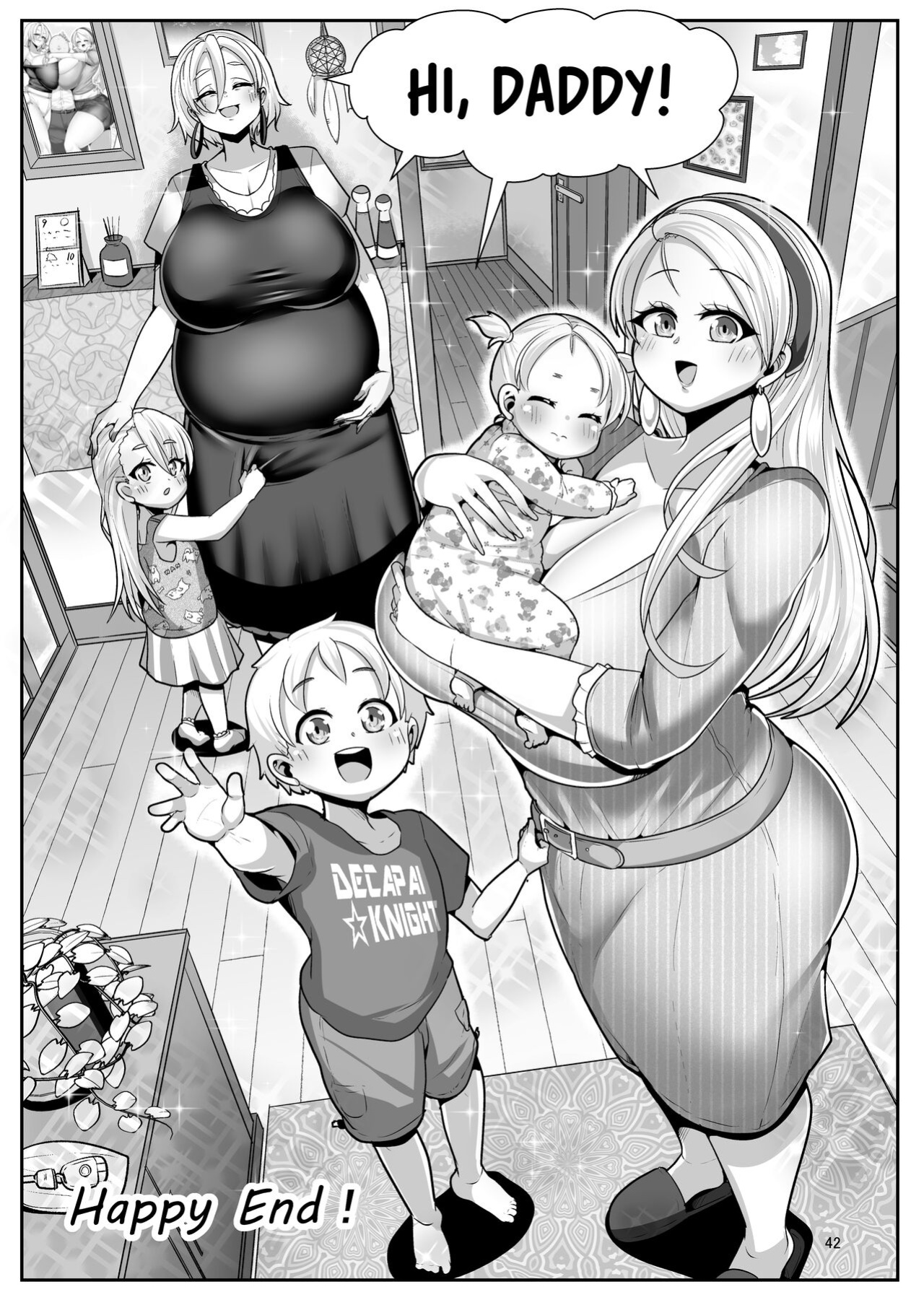 [Shinshunshantonshou (Bukatsu)] H Daisuki Kinpatsu Hakujin Bakunyuu Ryuugakusei ga Tonari no Heya ni Hikkoshite Kita!! 3 ~ Bakunyuu oyako o ore no tsuma ni shita!!~ {head empty}