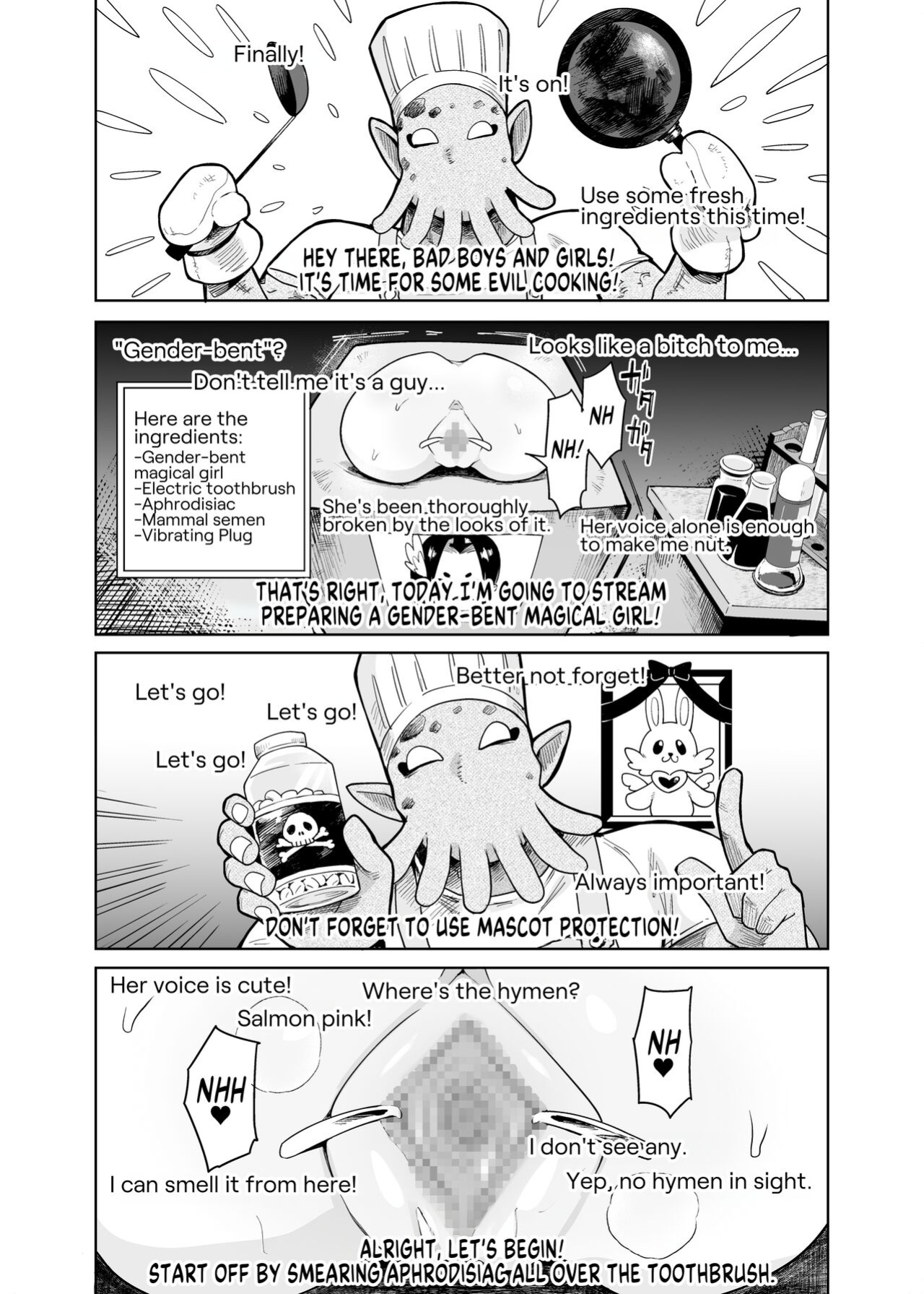 [I'm moralist (Yanagihara Mitsuki, InuSamrai, Kanimura Ebio)] TS Mahou Shoujo Chevalier-chan no Omanko wa Zenritsusen ga Nokotte iru kara Kitsukute Binkan tte Maji desu ka! | Is it true that TS Magical Girl Chevalier still has her Prostate? [GTF]