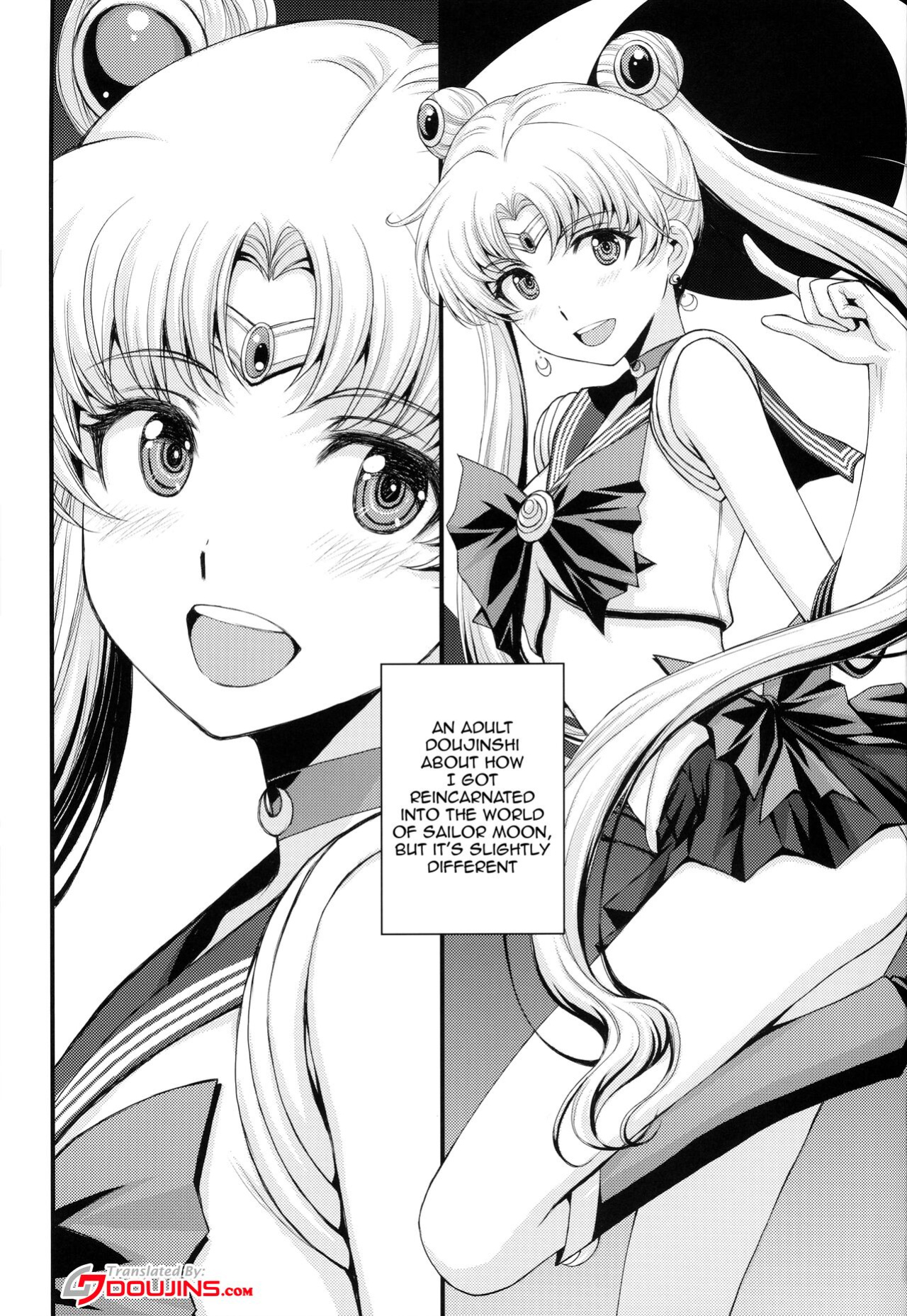 [Secret Society M (Kitahara Aki)] Usagi no Junjou! Chin Make Bishoujo Senshi! / As Innocent as a Bunny! The Pretty Guardian Loses to the Dick!