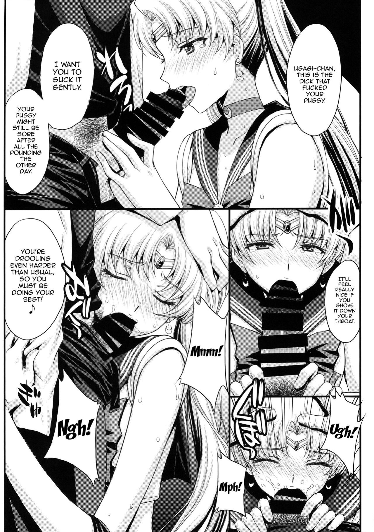 [Secret Society M (Kitahara Aki)] Usagi no Junjou! Chin Make Bishoujo Senshi! / As Innocent as a Bunny! The Pretty Guardian Loses to the Dick!
