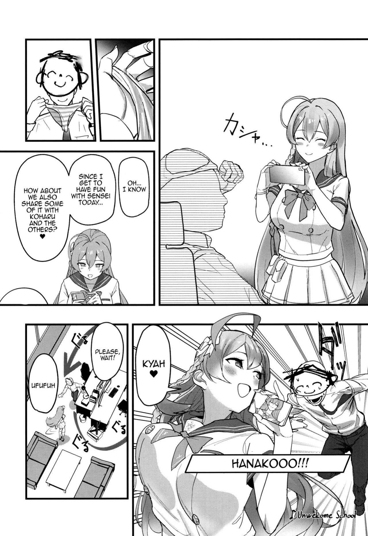 [Yoridori Midori (Kiiro Hakushiro)] Aiyoku wa muyoku ni ni tari / Lust is Next to Selflessness (Blue Archive)