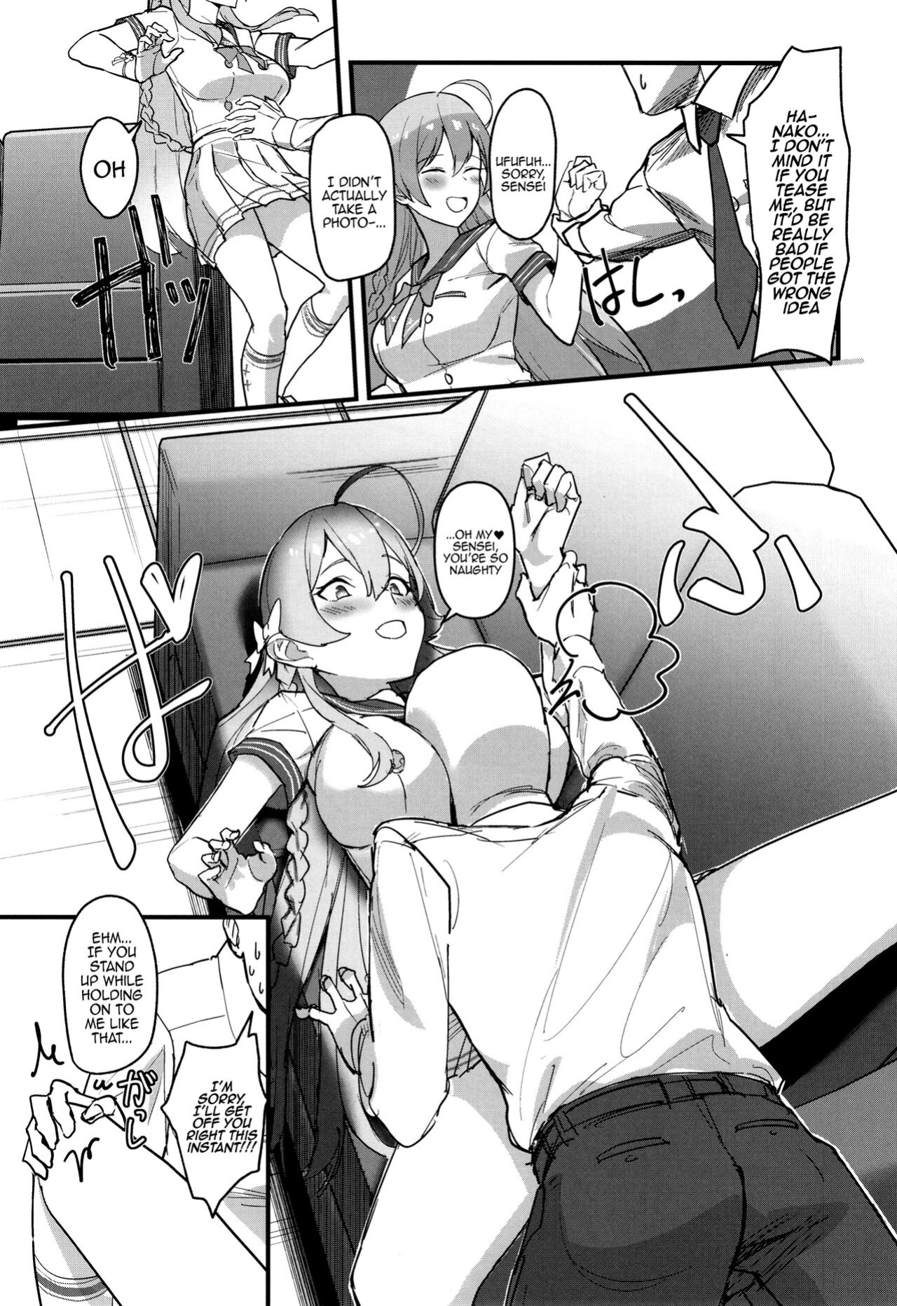 [Yoridori Midori (Kiiro Hakushiro)] Aiyoku wa muyoku ni ni tari / Lust is Next to Selflessness (Blue Archive)