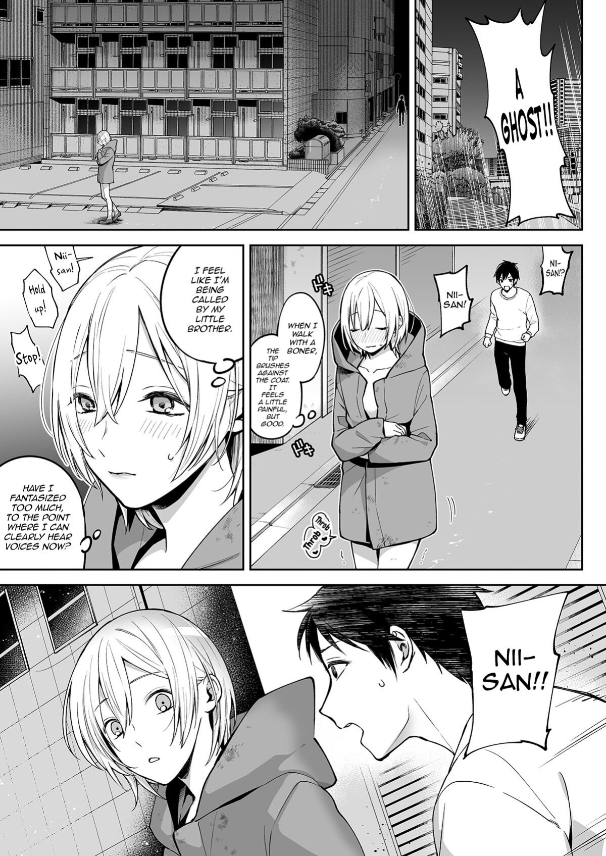 [Ishita (Ishita)] OnaNii-san, Yoru no Osanpo Roshutsu | Naked Night Stroll with my Mastur-Bro [Pub Faggots]