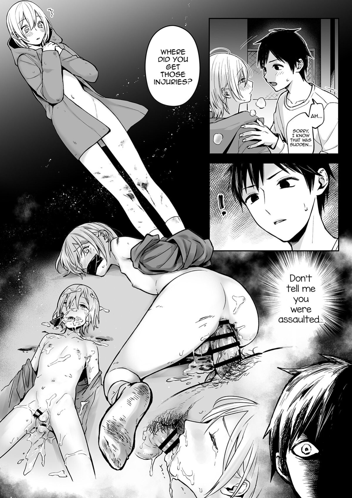 [Ishita (Ishita)] OnaNii-san, Yoru no Osanpo Roshutsu | Naked Night Stroll with my Mastur-Bro [Pub Faggots]