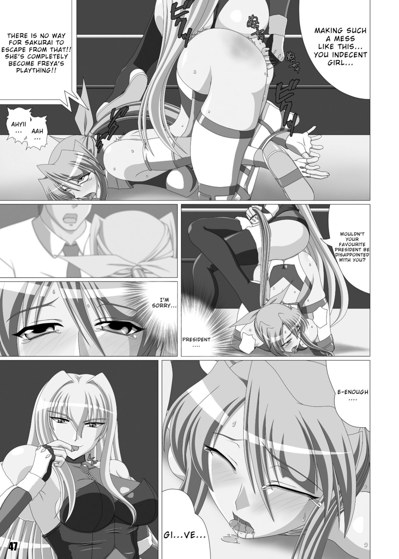 (COMIC1☆6) [N.O.P] Chisato Sakurai vs Freya Kagami (FALLIN' ANGELS4 (Wrestle Angels))