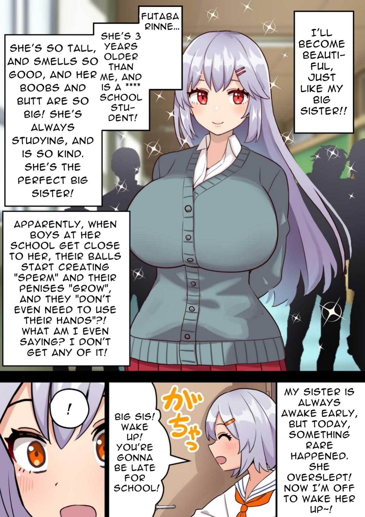 [Hotaru] One Day, I Want To Be My Big Sister's Cock Case | Imouto o Chinpo Case ni Suru Koutense Futanari Onee-chan no Hanashi [T's Translations]