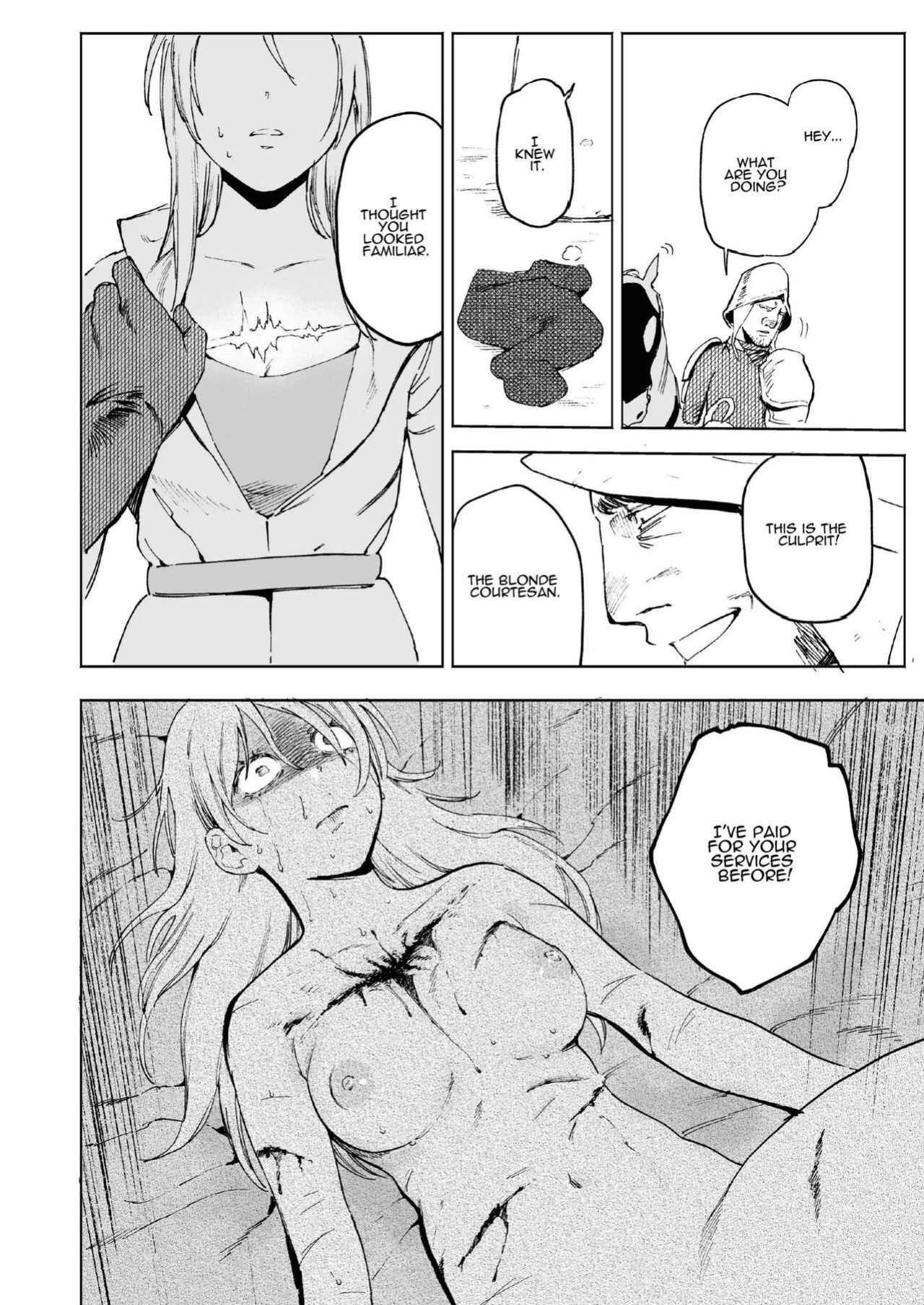 [Igedoaha] Maiden ~Shoufu ga Moto Kishi no Karyuudo ni Hirowareru Hanashi~ | Maiden ~the tale of a prostitute taken in by a former knight~