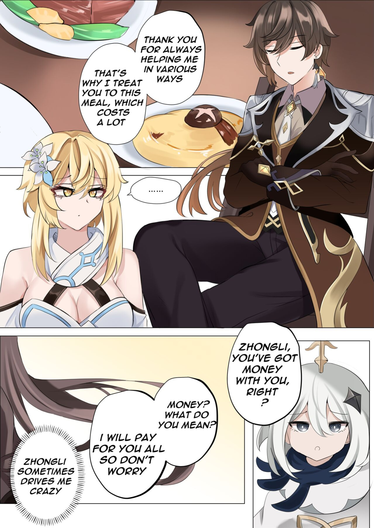 [bubo] Contract (remake) - A Hu Tao x Zhongli Hentai Comic (Genshin Impact) [ZTN translation]