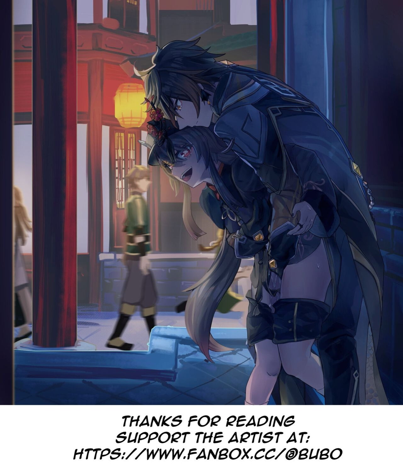 [bubo] Contract (remake) - A Hu Tao x Zhongli Hentai Comic (Genshin Impact) [ZTN translation]