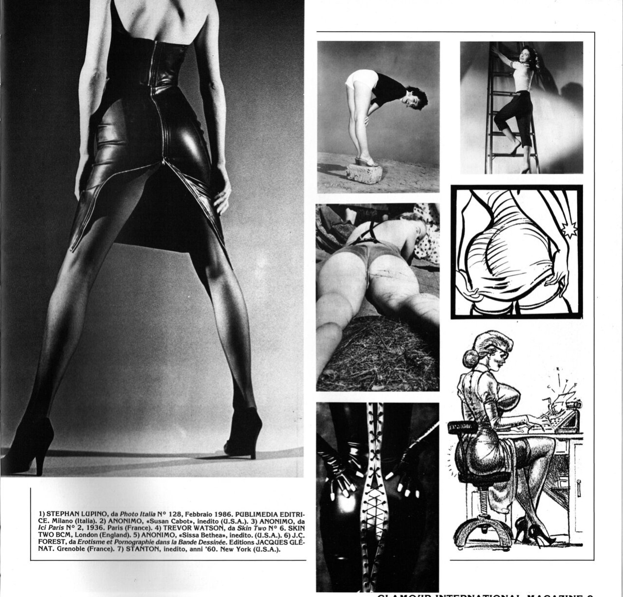 Glamour International Magazine no.13 March 1989