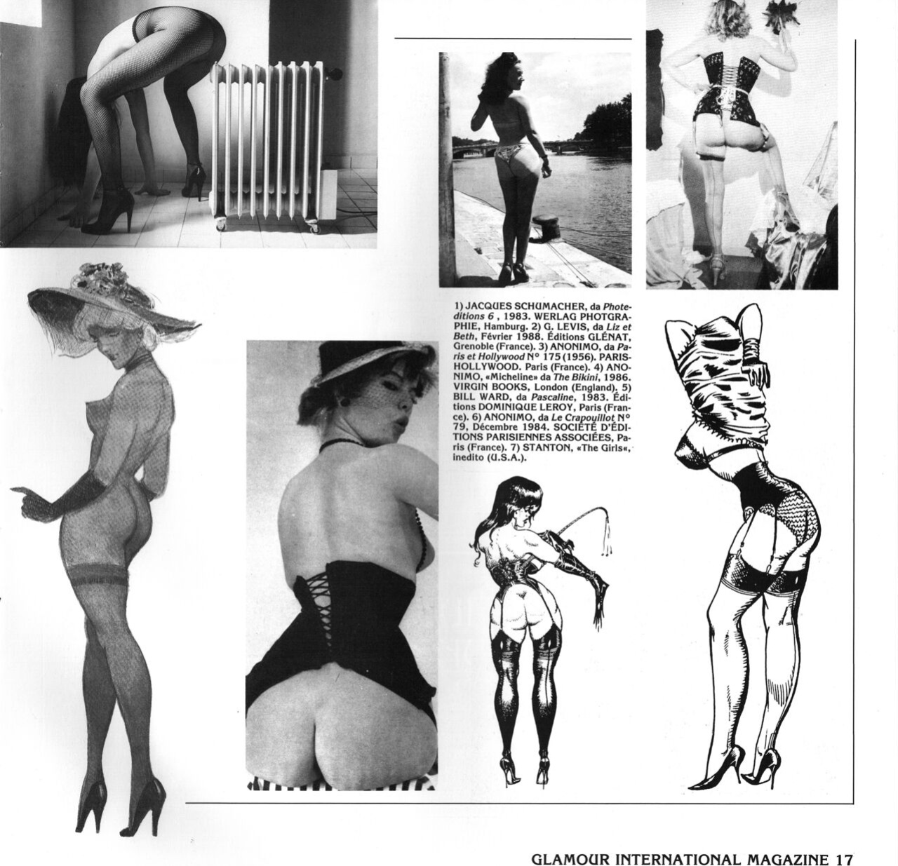 Glamour International Magazine no.13 March 1989