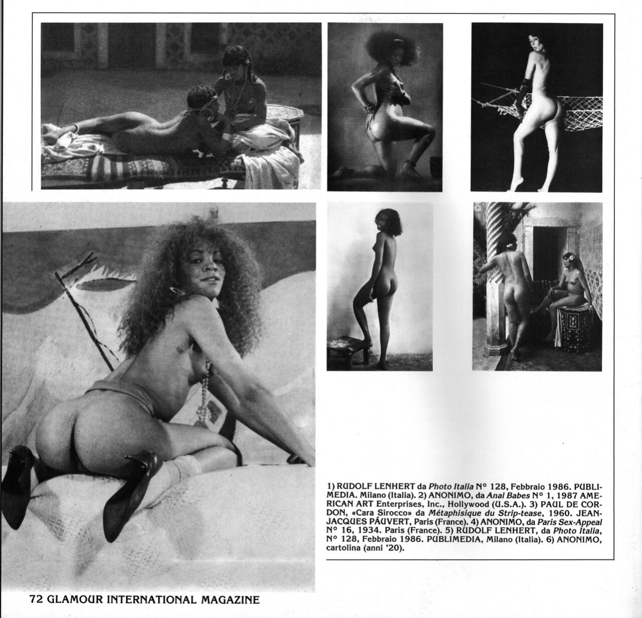 Glamour International Magazine no.13 March 1989