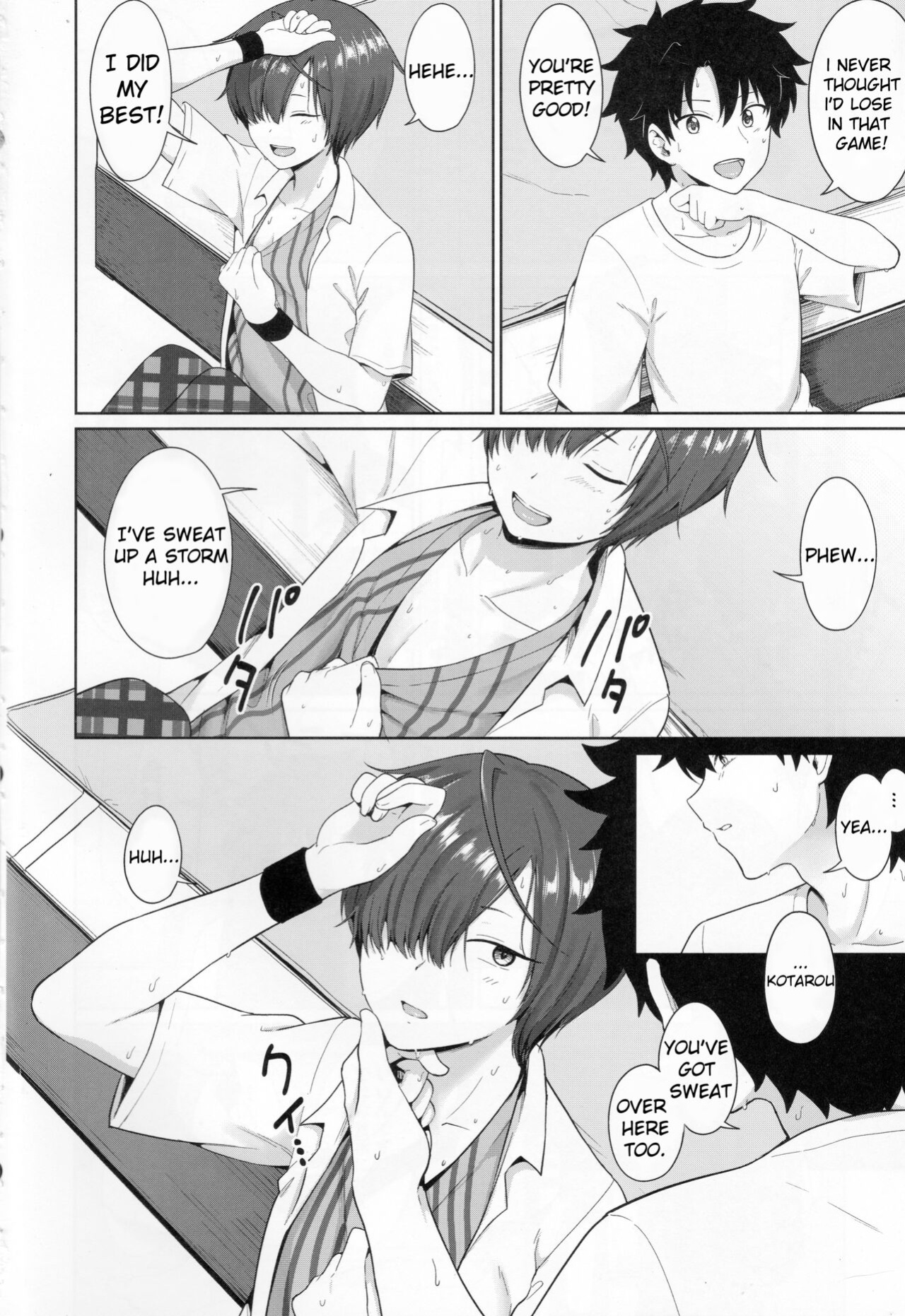 [Toitoikai (Toitoi)] Natsu, Asedaku no Kouhai to | Summer With My Sweat Soaked Kouhai (Fate/Grand Order)