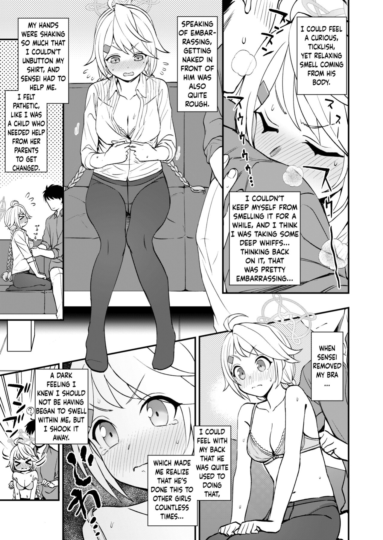 [Kuma no Tooru Michi (Kumano Tooru)] Sensei to Seito to no XXX wa Kivotos de wa Hanzai de wa Arimasen! | S*x Between a Student and a Teacher is NOT a Crime in Kivotos! (Blue Archive) [Douzo Lad Translations]