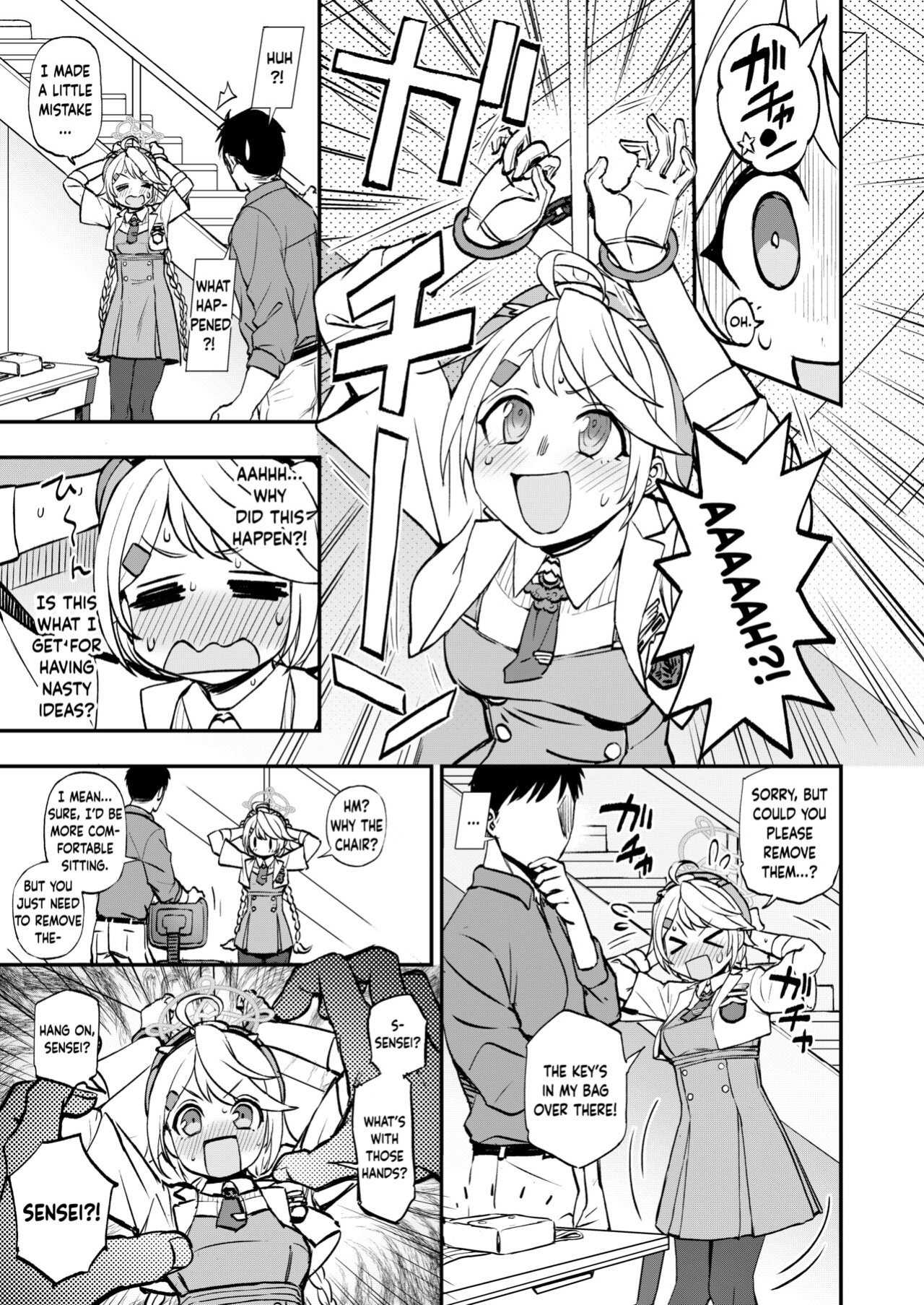 [Kuma no Tooru Michi (Kumano Tooru)] Sensei to Seito to no XXX wa Kivotos de wa Hanzai de wa Arimasen! | S*x Between a Student and a Teacher is NOT a Crime in Kivotos! (Blue Archive) [Douzo Lad Translations]
