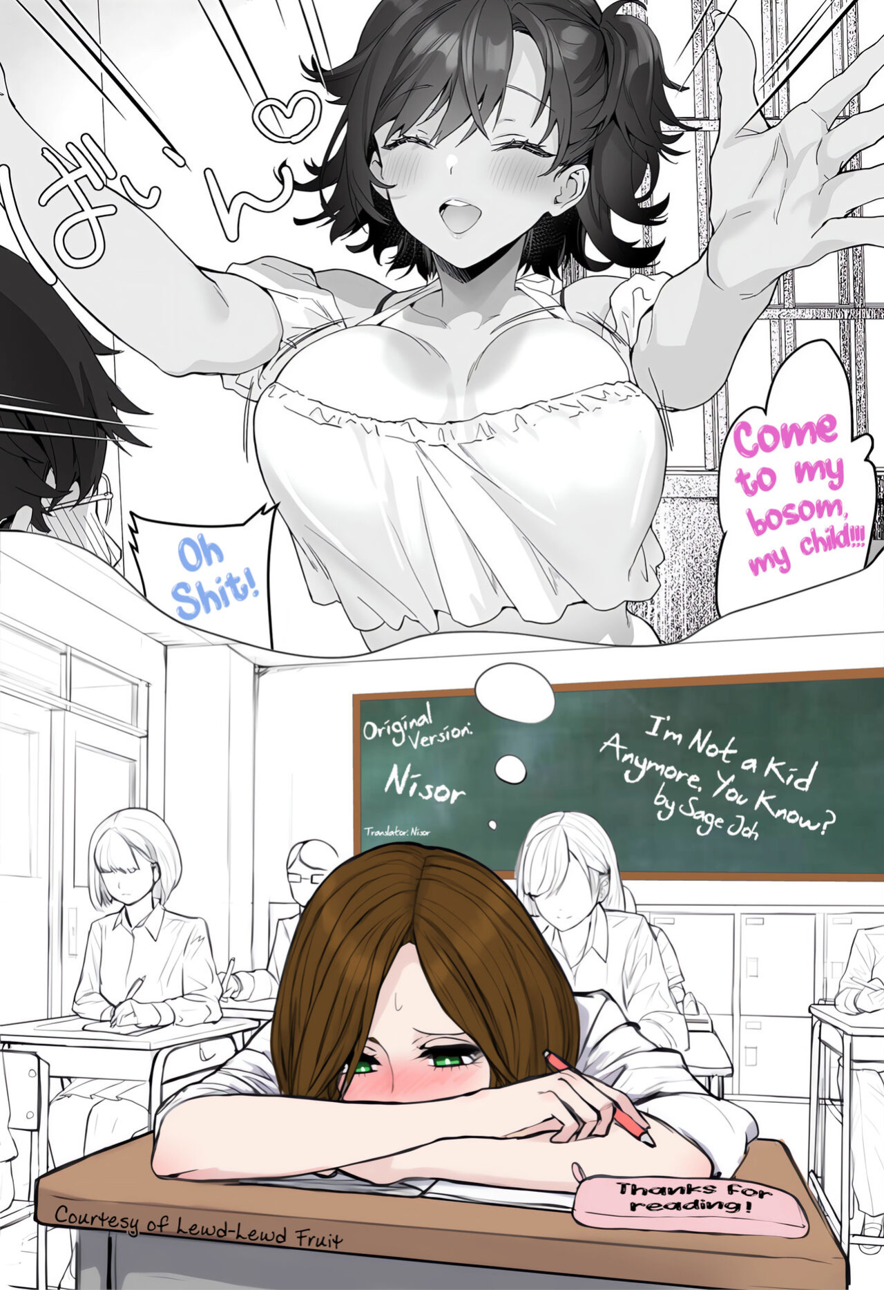 [sagejoh (sage joh)] Mou Kodomo ja nain da yo? | I'm Not a Kid Anymore, You Know? {Nisor}
