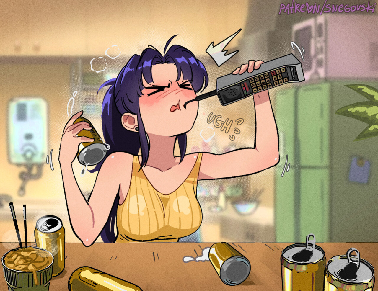[Snegovski] Misato's Days (Neon Genesis Evangelion)