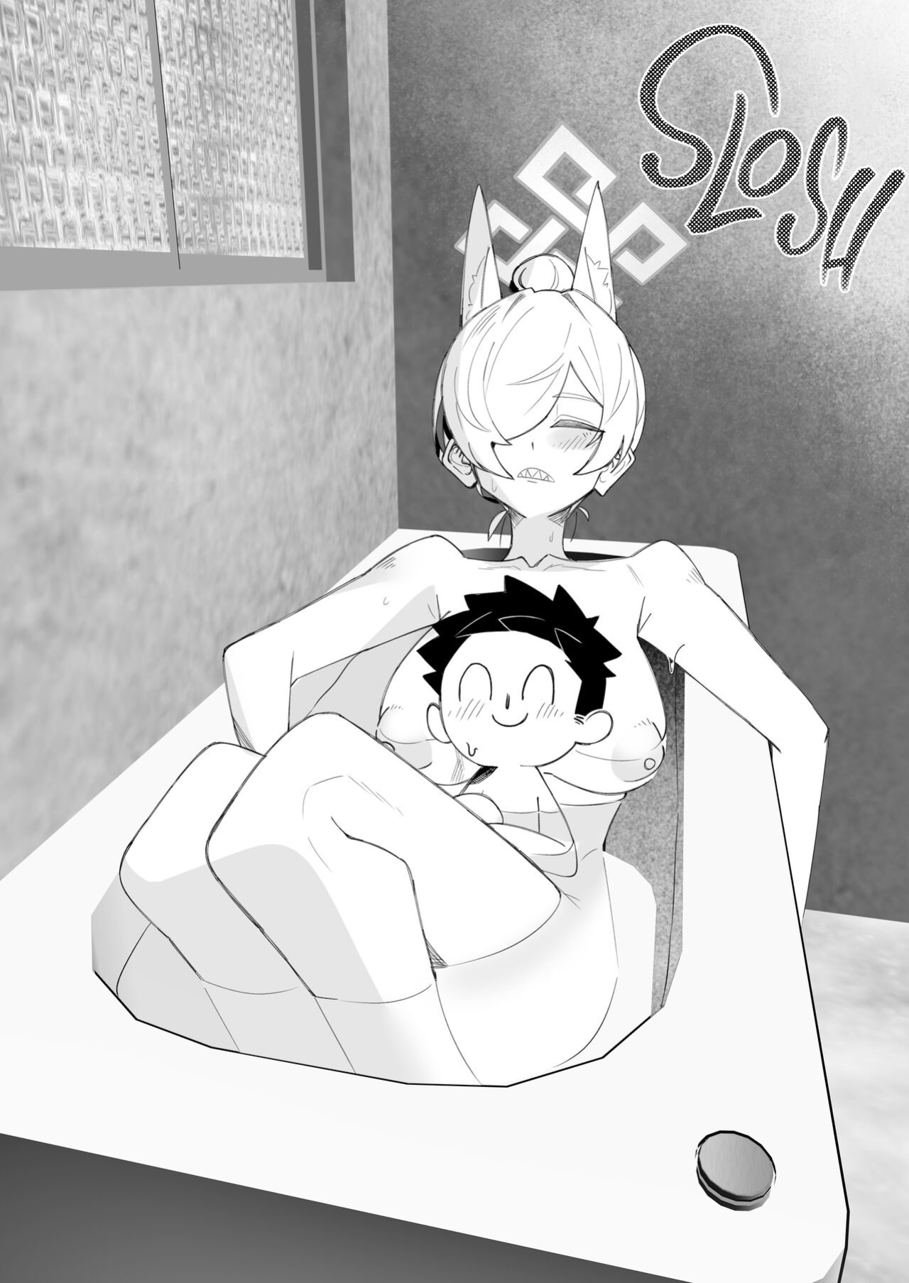 [Yan Jhia] Captain Kanna, Police Discipline Breakdown (Blue Archive) [head empty]