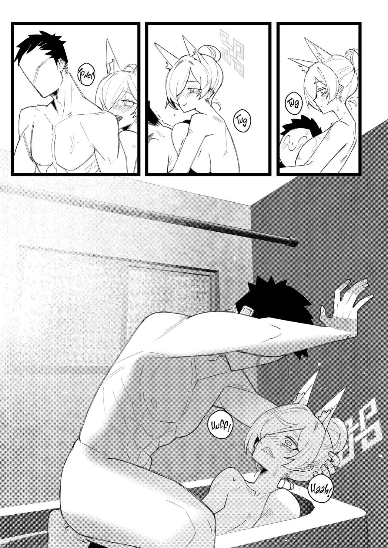 [Yan Jhia] Captain Kanna, Police Discipline Breakdown (Blue Archive) [head empty]
