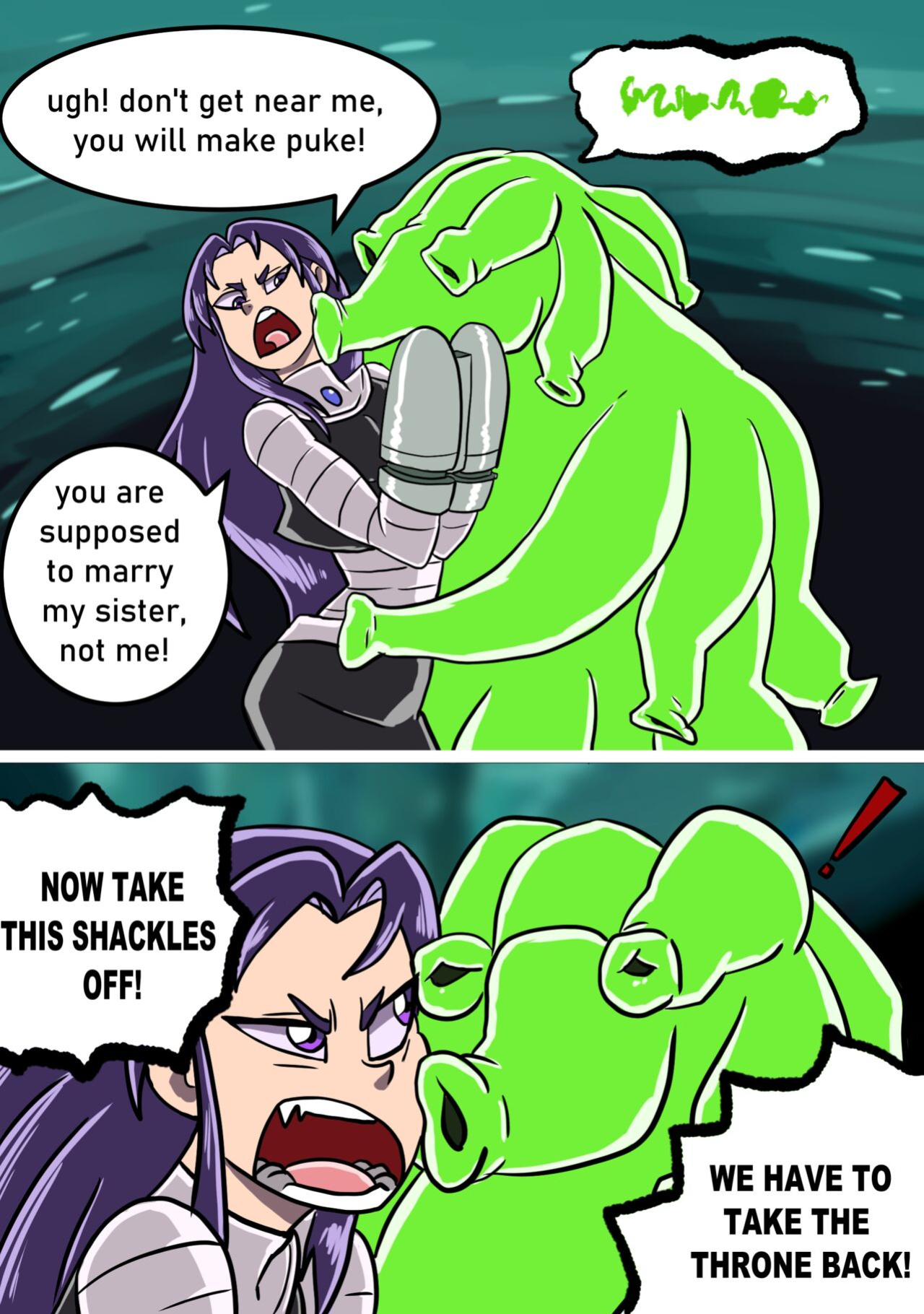 [Hinca-P] Glgrdsklechhh saga part 1 (Teen Titans)