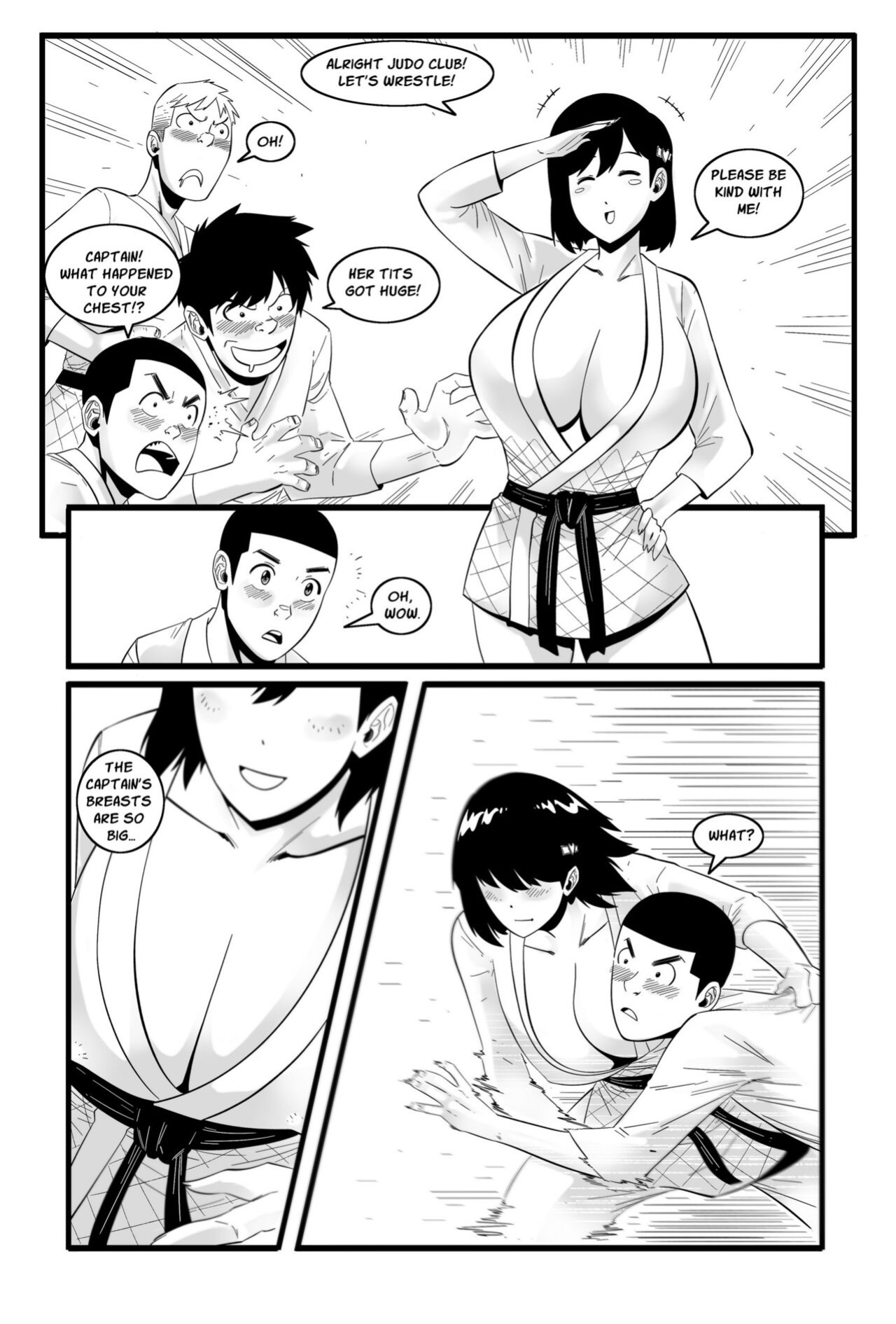 I will make us win at Judo