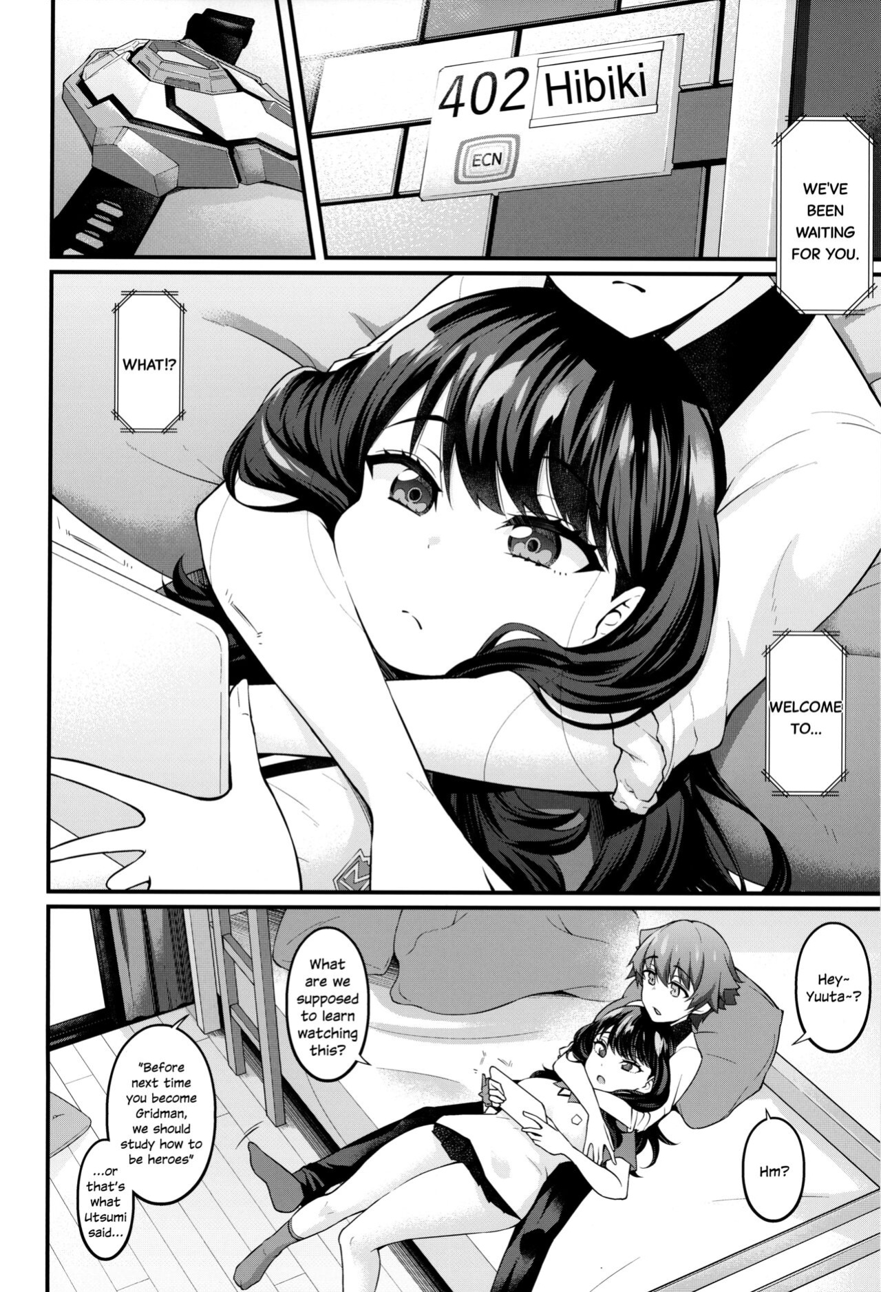 (C102) [Digianko (Ankoman)] Rikka-chan ga Yuuta to Icha Love Ecchi Shimakuru Hon (SSSS.GRIDMAN) [SDTLs]