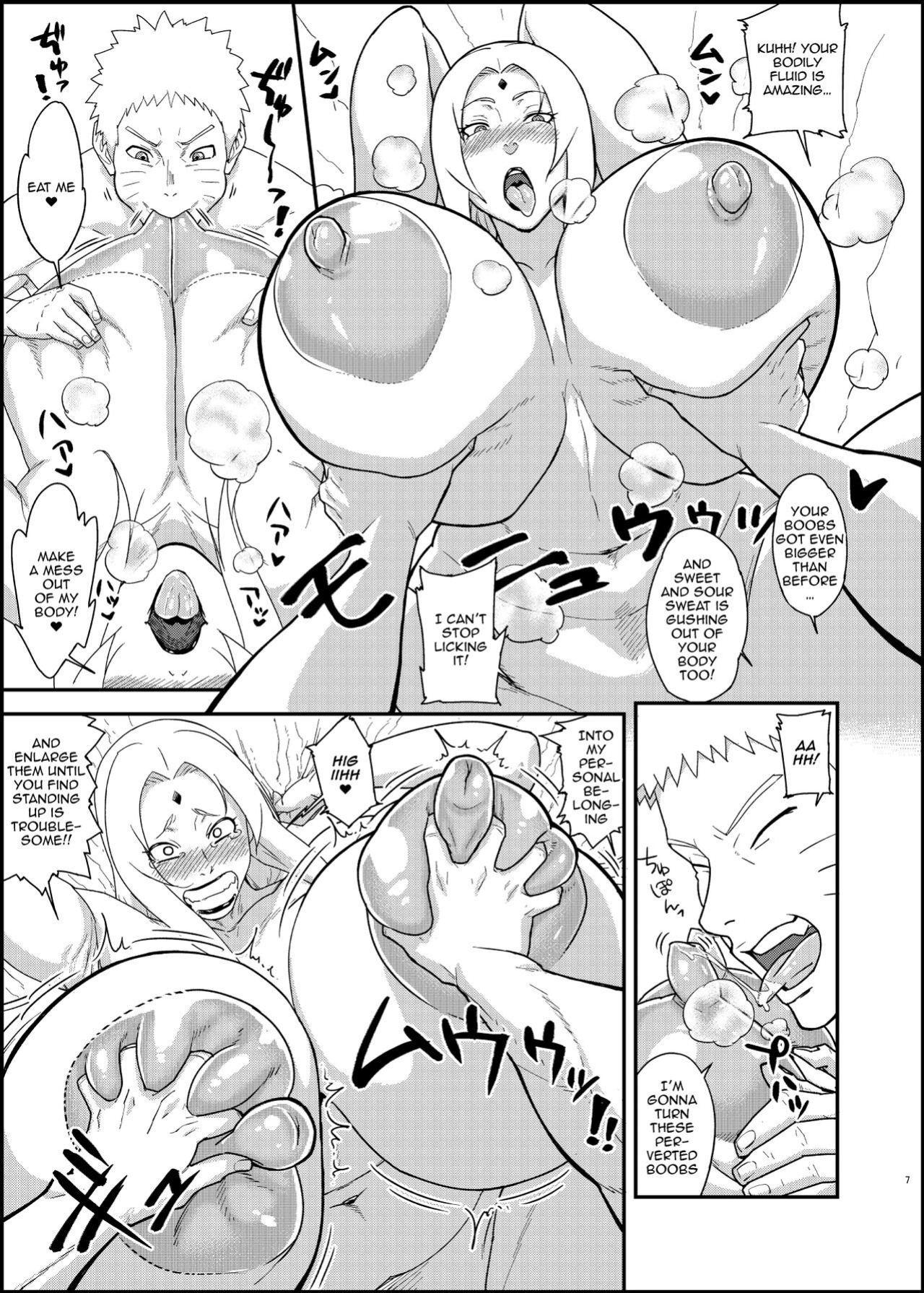 [Aroma Gaeru (Numahana)] Jukumitsuki Intouden 3・Ge / Debauchery of a Mature Honeypot Princess Ch 3 - Part 2 (Naruto)