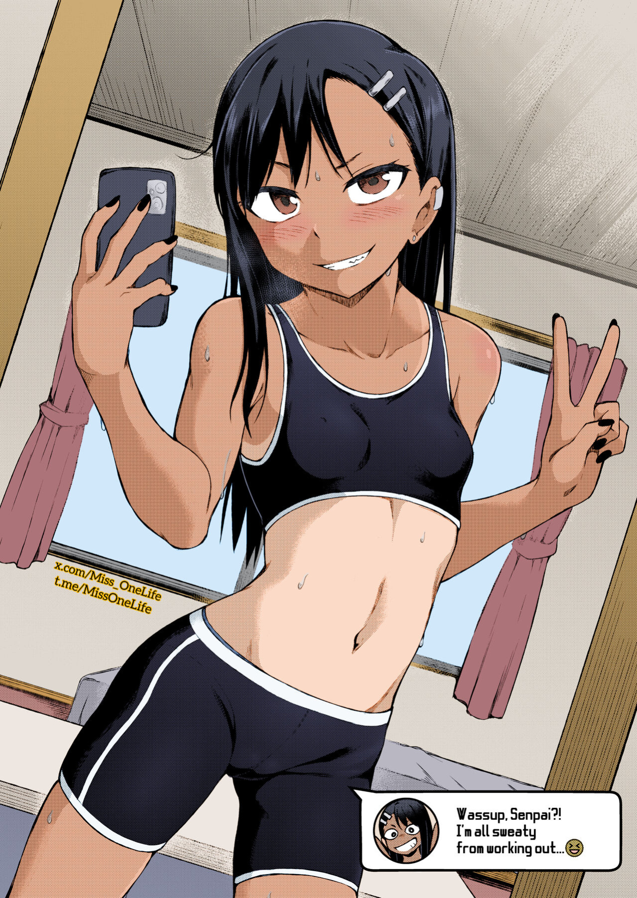 [gy] Nagatoro's Selfie Whore Diary [Colorist Miss One Life]