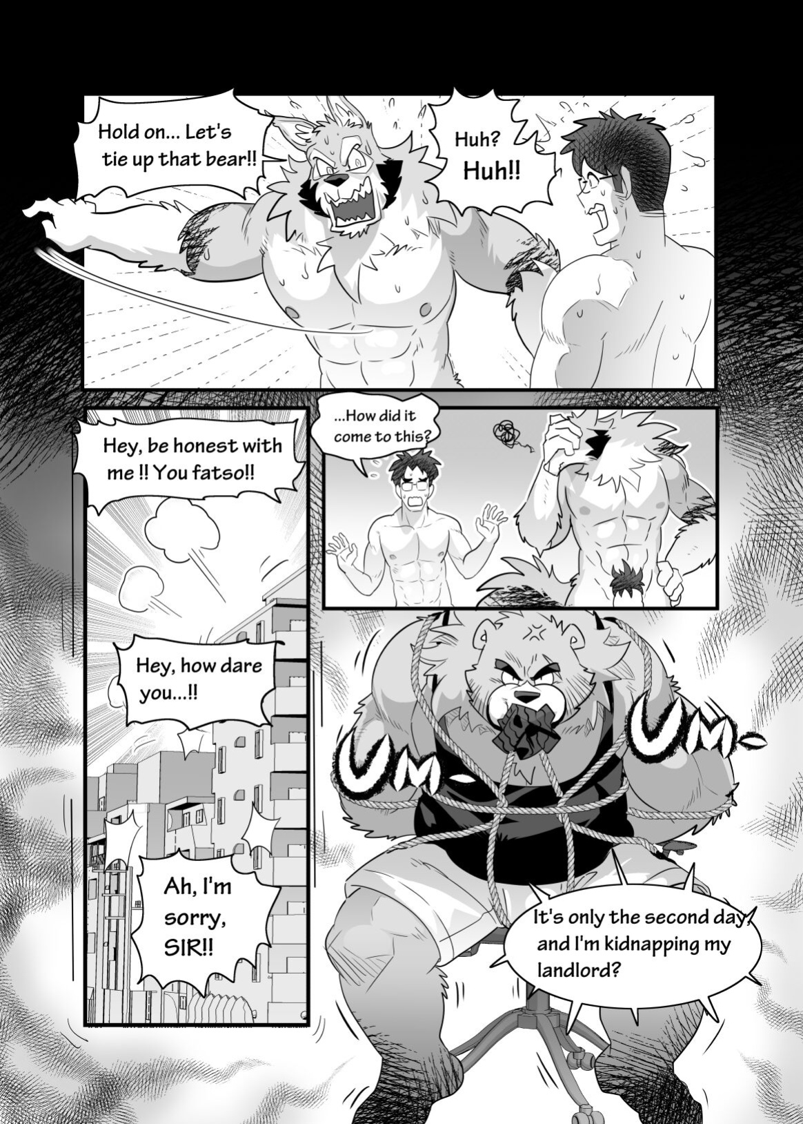 [熊八]Straight Landlord and GAY Tenant (ENG)