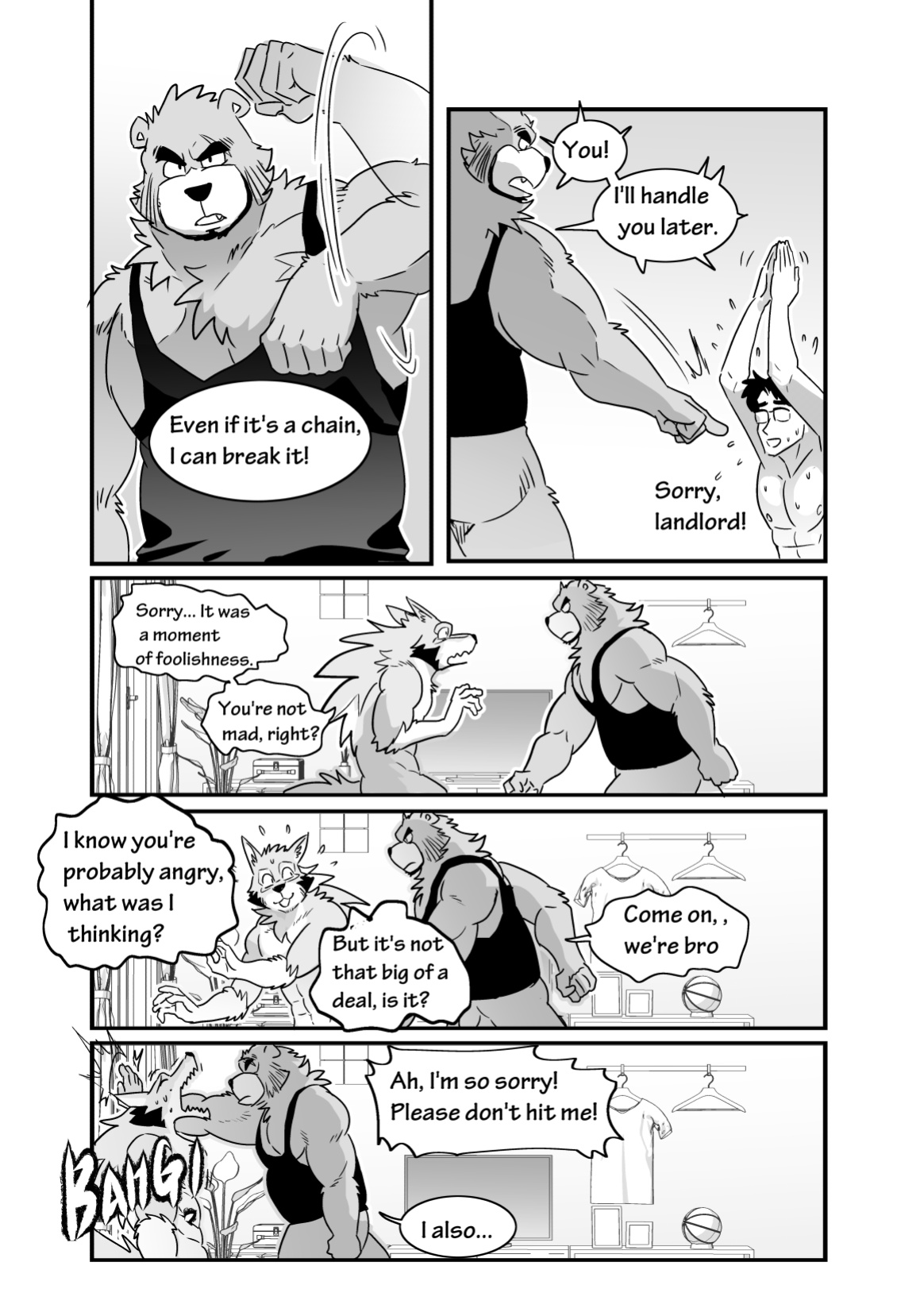 [熊八]Straight Landlord and GAY Tenant (ENG)