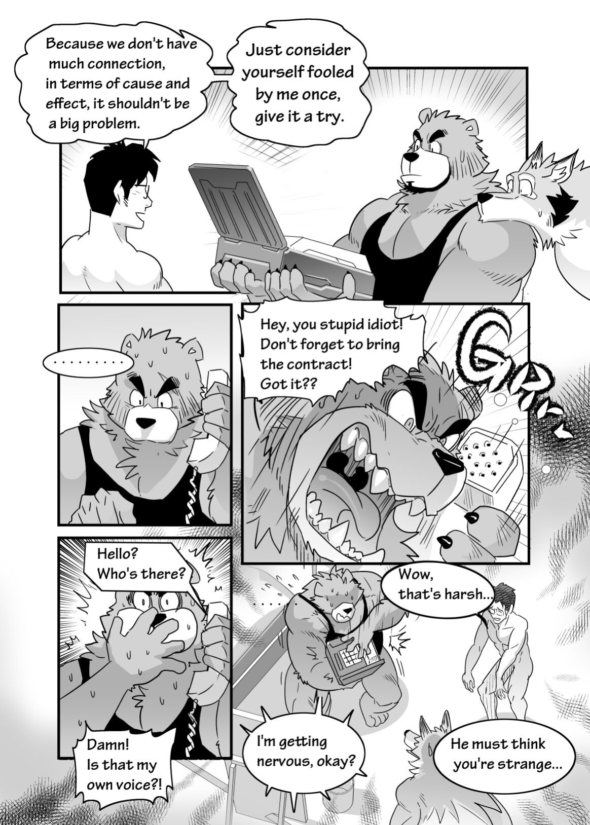 [熊八]Straight Landlord and GAY Tenant (ENG)