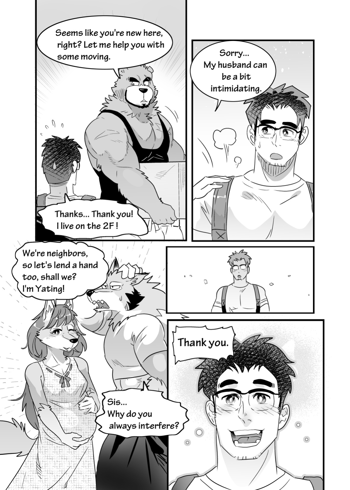 [熊八]Straight Landlord and GAY Tenant (ENG)