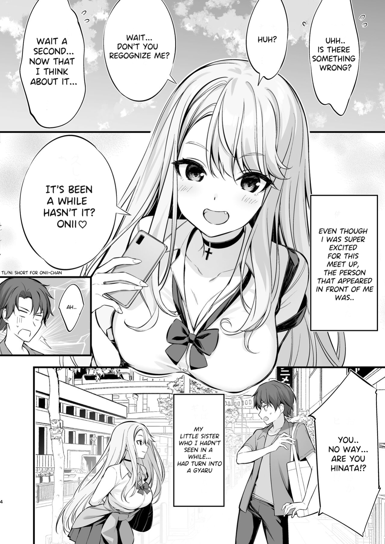 [P:P (Oryou)] SNS de Deatta no wa Gyaru-ka shita Imouto Deshita