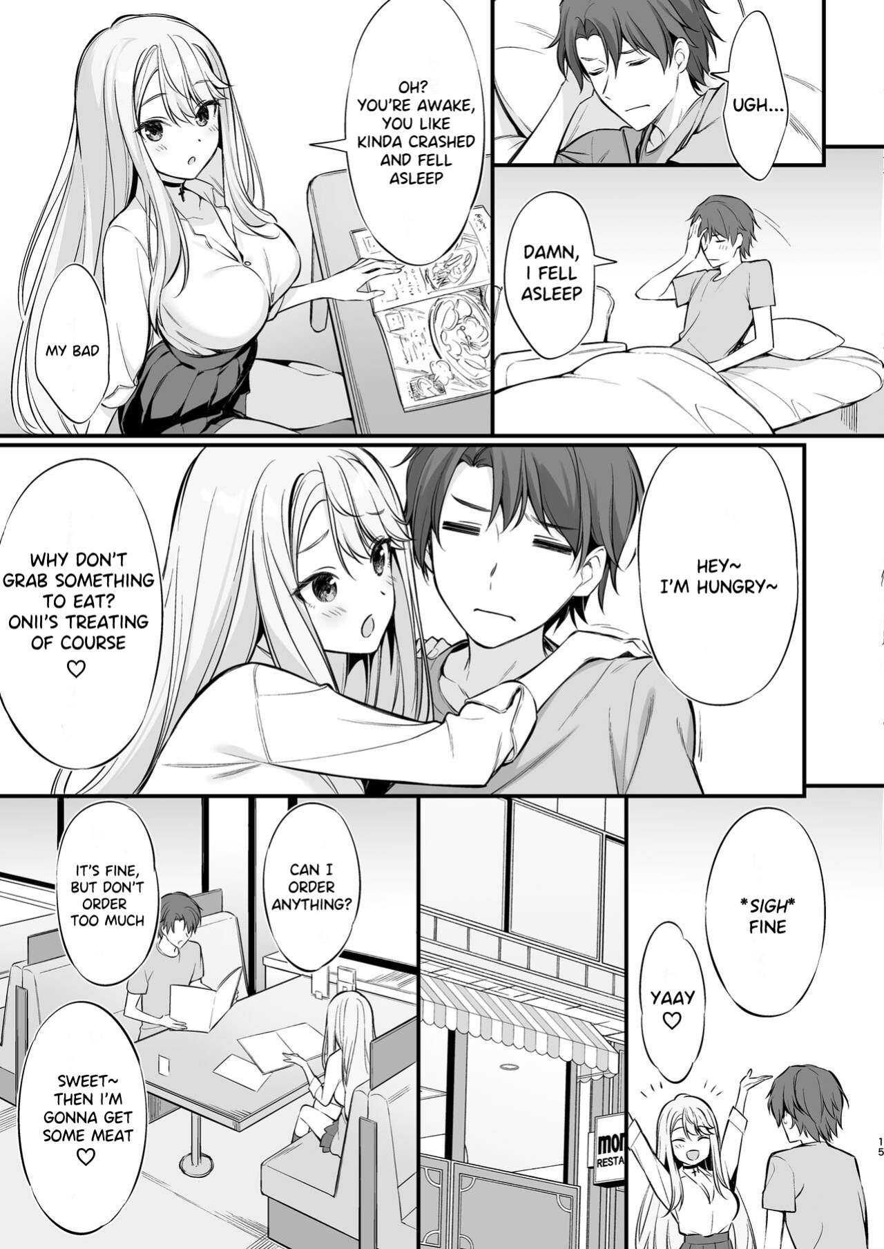 [P:P (Oryou)] SNS de Deatta no wa Gyaru-ka shita Imouto Deshita